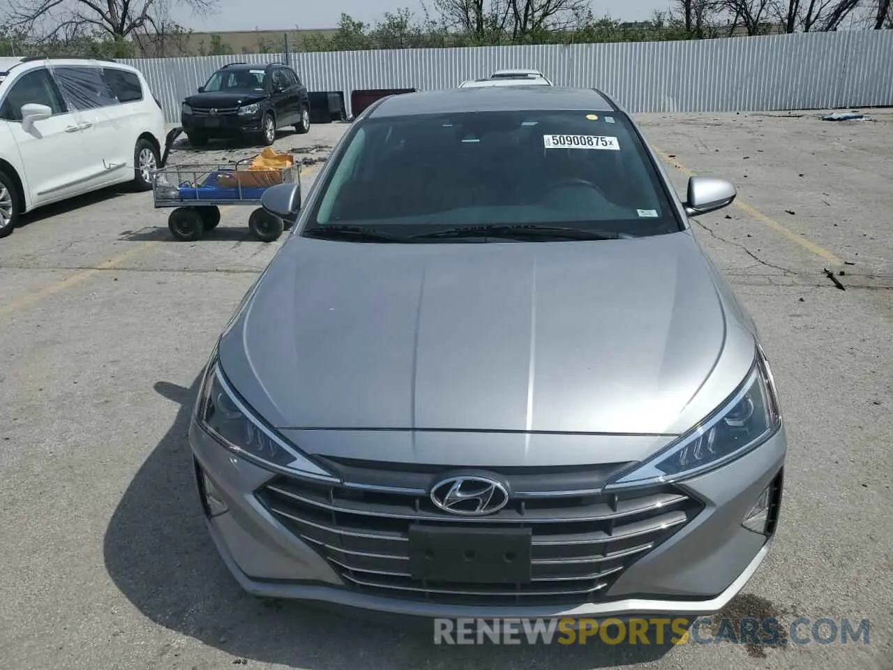 5 fotografías del automóvil dañado 5NPD84LF2LH570283 HYUNDAI ELANTRA 2020