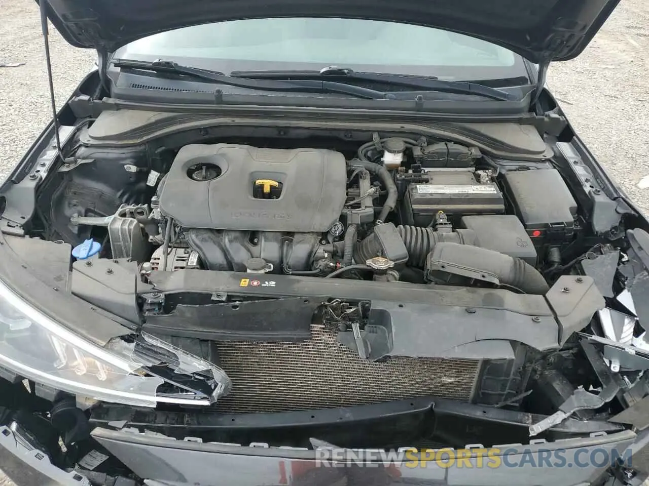 12 fotografías del automóvil dañado 5NPD84LF2LH573006 HYUNDAI ELANTRA 2020