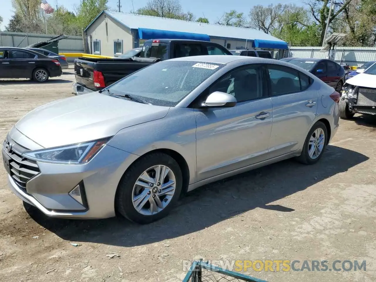 1 fotografías del automóvil dañado 5NPD84LF2LH576875 HYUNDAI ELANTRA 2020