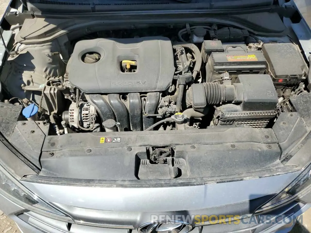 11 fotografías del automóvil dañado 5NPD84LF2LH576875 HYUNDAI ELANTRA 2020