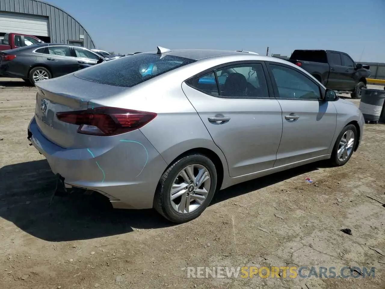 3 fotografías del automóvil dañado 5NPD84LF2LH576875 HYUNDAI ELANTRA 2020