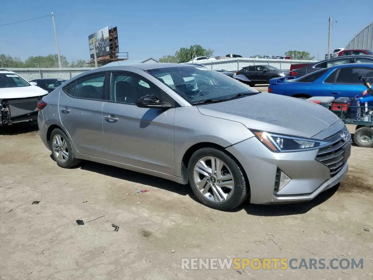 4 fotografías del automóvil dañado 5NPD84LF2LH576875 HYUNDAI ELANTRA 2020