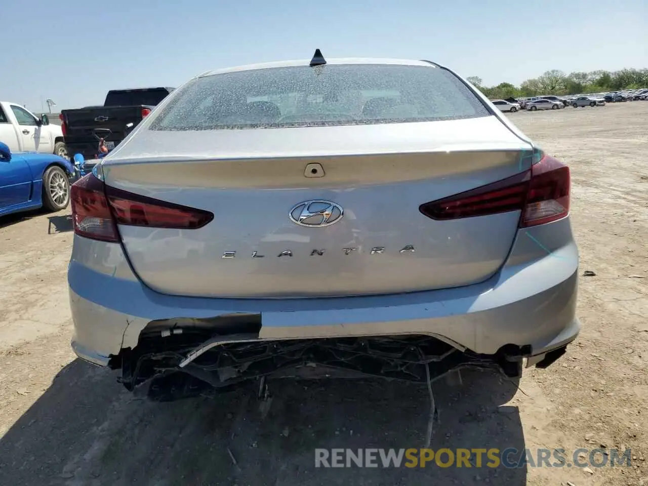 6 fotografías del automóvil dañado 5NPD84LF2LH576875 HYUNDAI ELANTRA 2020