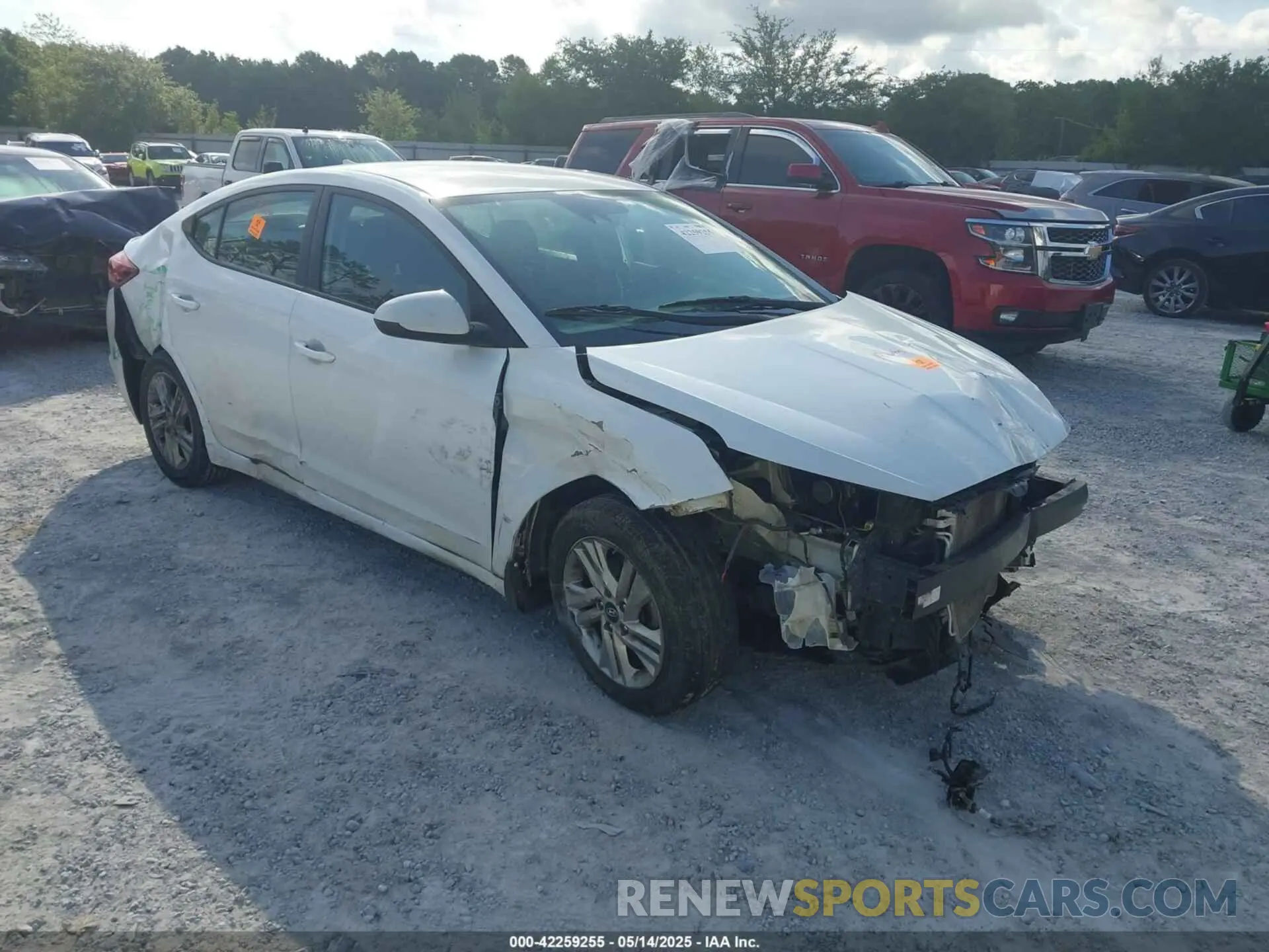 1 fotografías del automóvil dañado 5NPD84LF2LH597290 HYUNDAI ELANTRA 2020