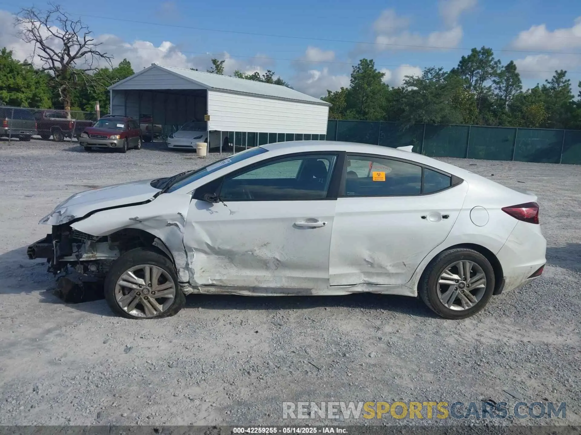 14 fotografías del automóvil dañado 5NPD84LF2LH597290 HYUNDAI ELANTRA 2020