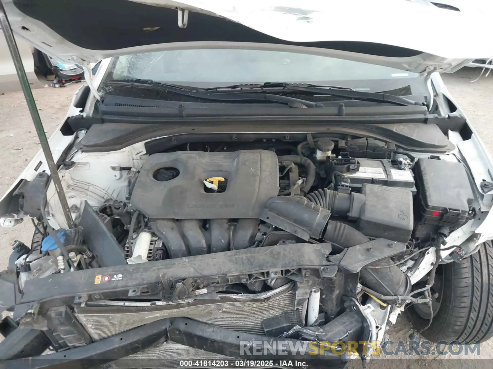 10 fotografías del automóvil dañado 5NPD84LF2LH601712 HYUNDAI ELANTRA 2020