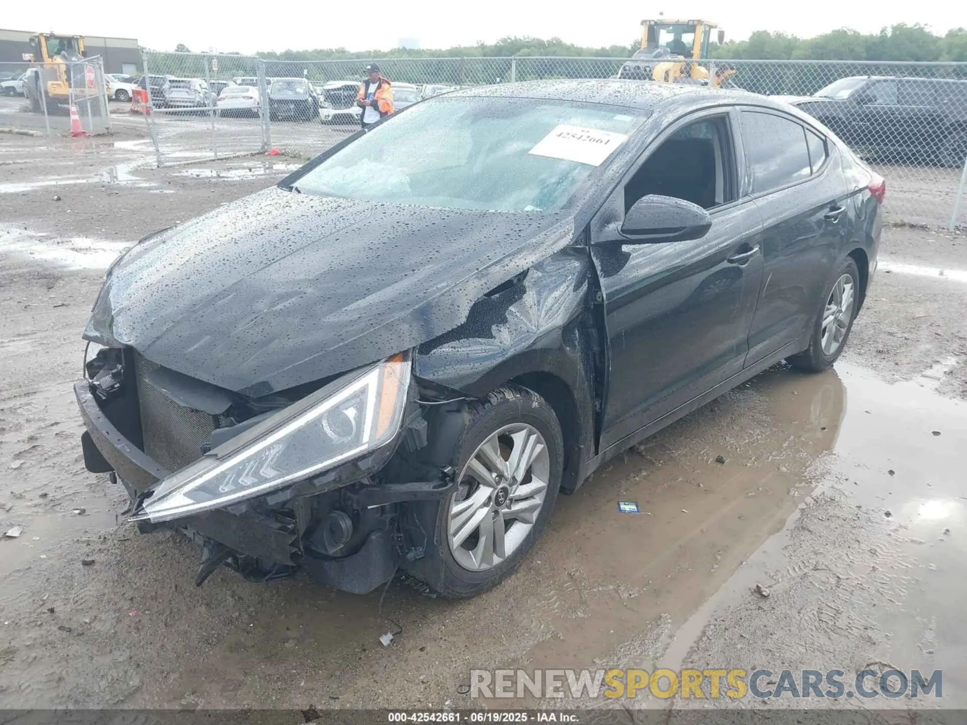 2 fotografías del automóvil dañado 5NPD84LF2LH604979 HYUNDAI ELANTRA 2020
