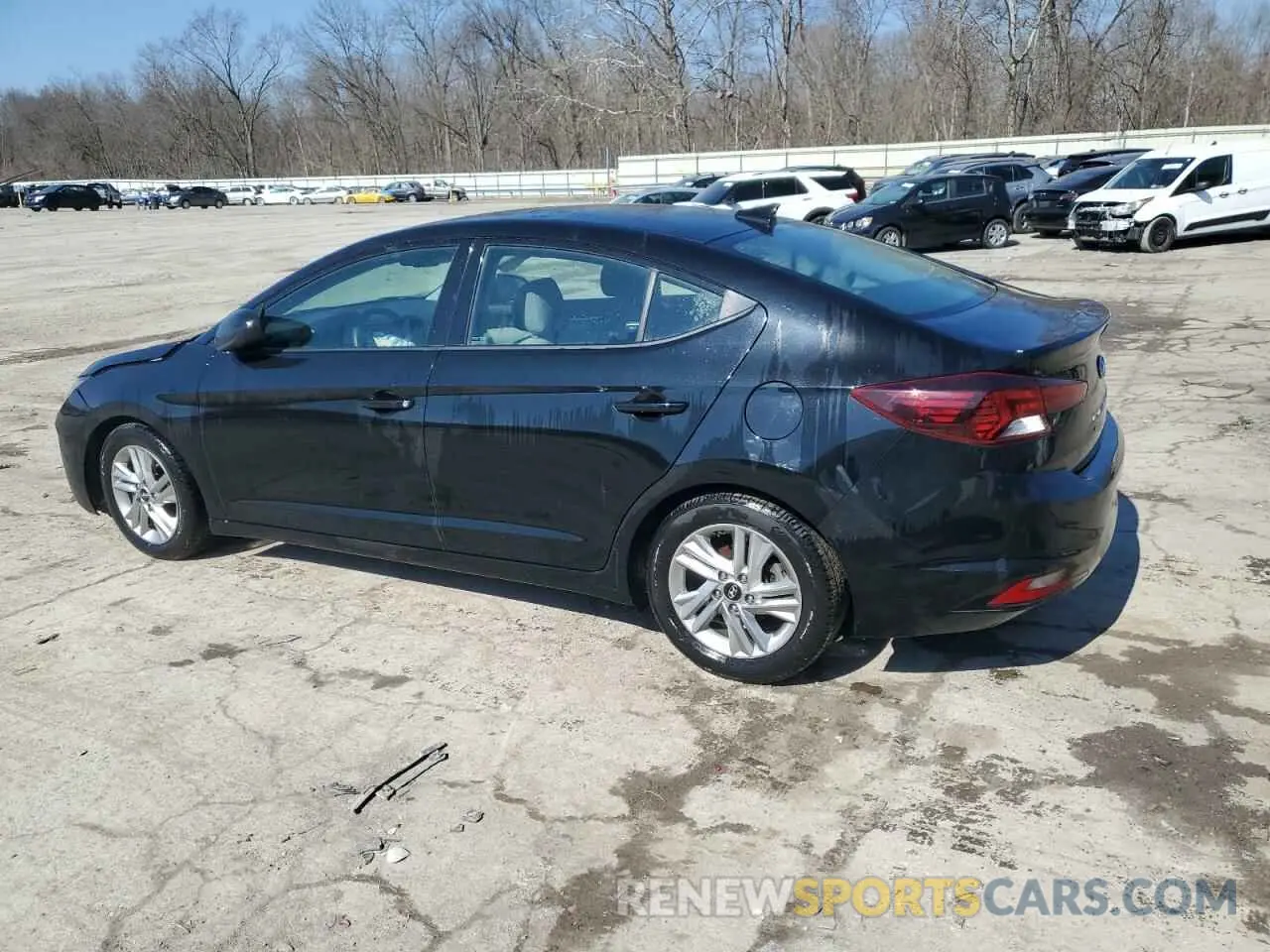 2 fotografías del automóvil dañado 5NPD84LF2LH613228 HYUNDAI ELANTRA 2020