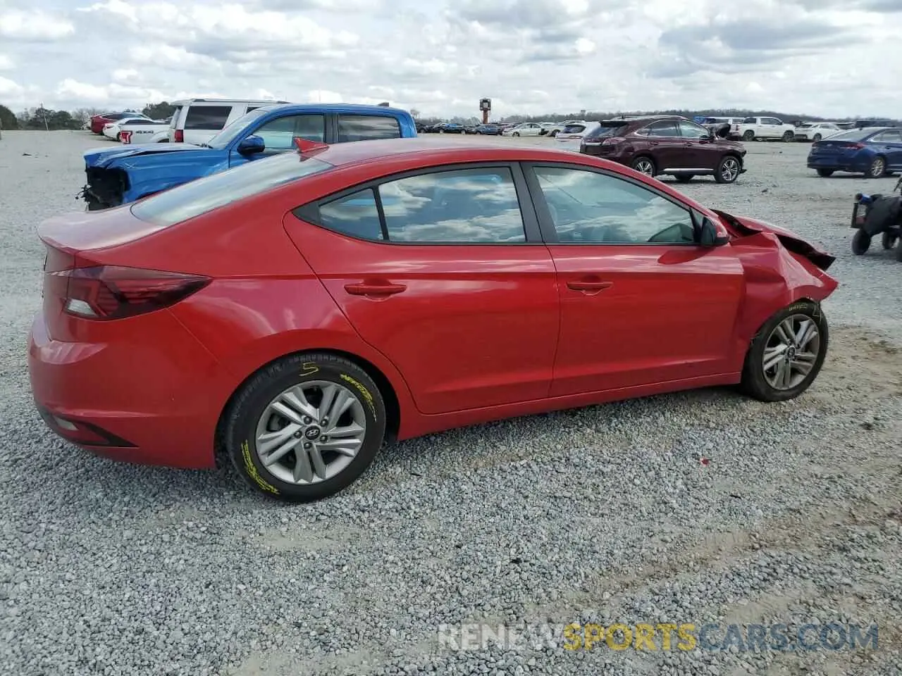 3 fotografías del automóvil dañado 5NPD84LF2LH623869 HYUNDAI ELANTRA 2020
