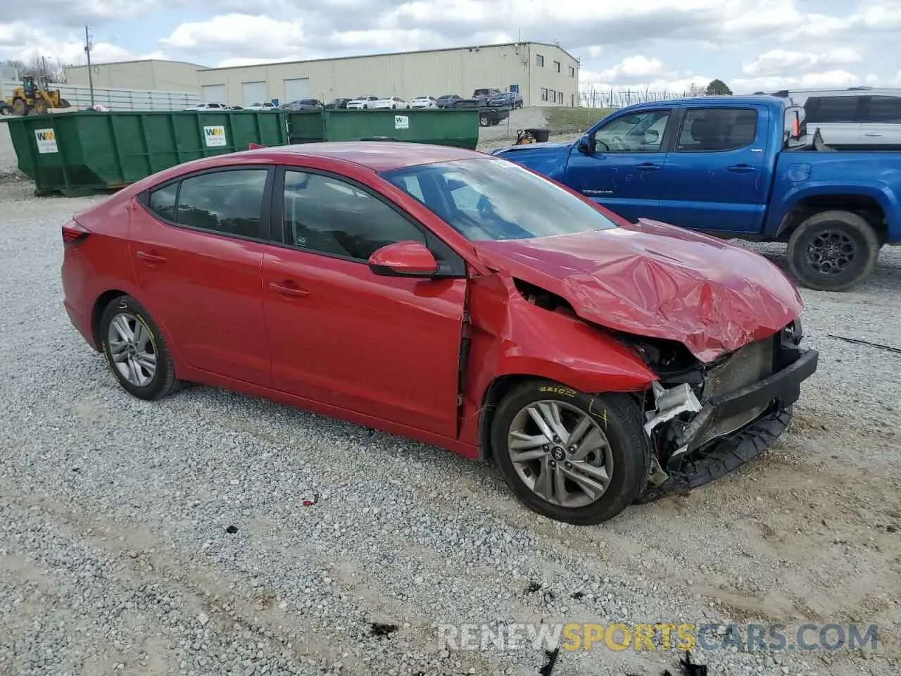 4 fotografías del automóvil dañado 5NPD84LF2LH623869 HYUNDAI ELANTRA 2020
