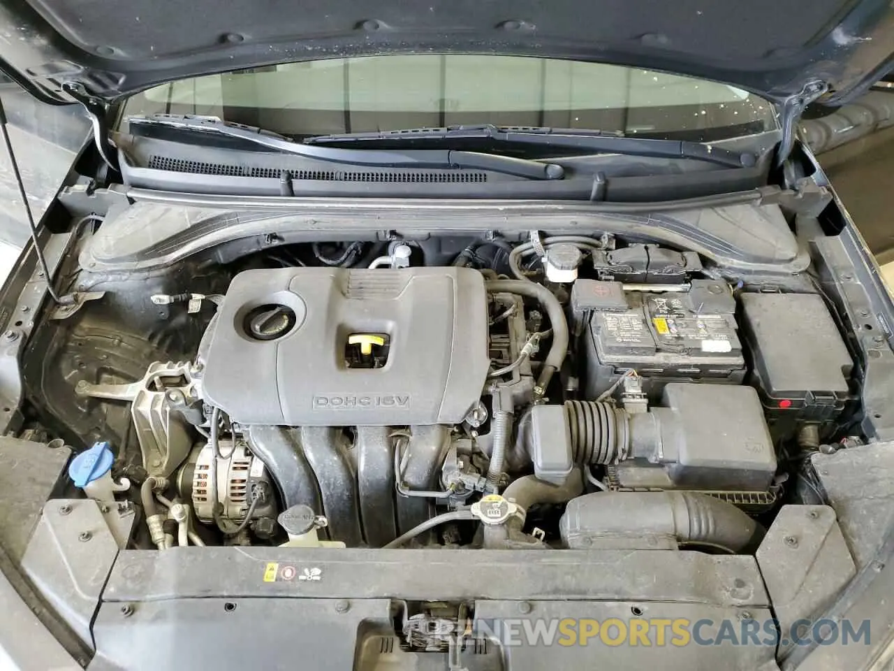11 fotografías del automóvil dañado 5NPD84LF2LH624634 HYUNDAI ELANTRA 2020