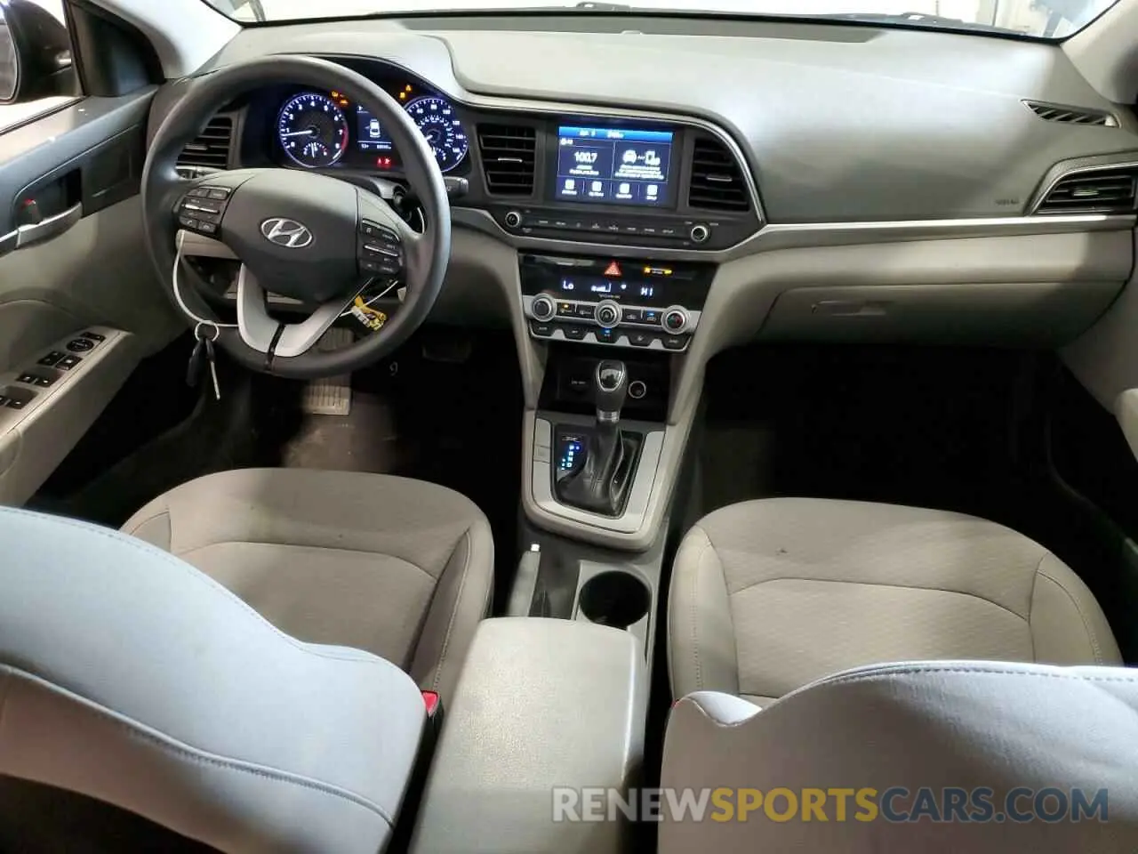 8 fotografías del automóvil dañado 5NPD84LF2LH624634 HYUNDAI ELANTRA 2020