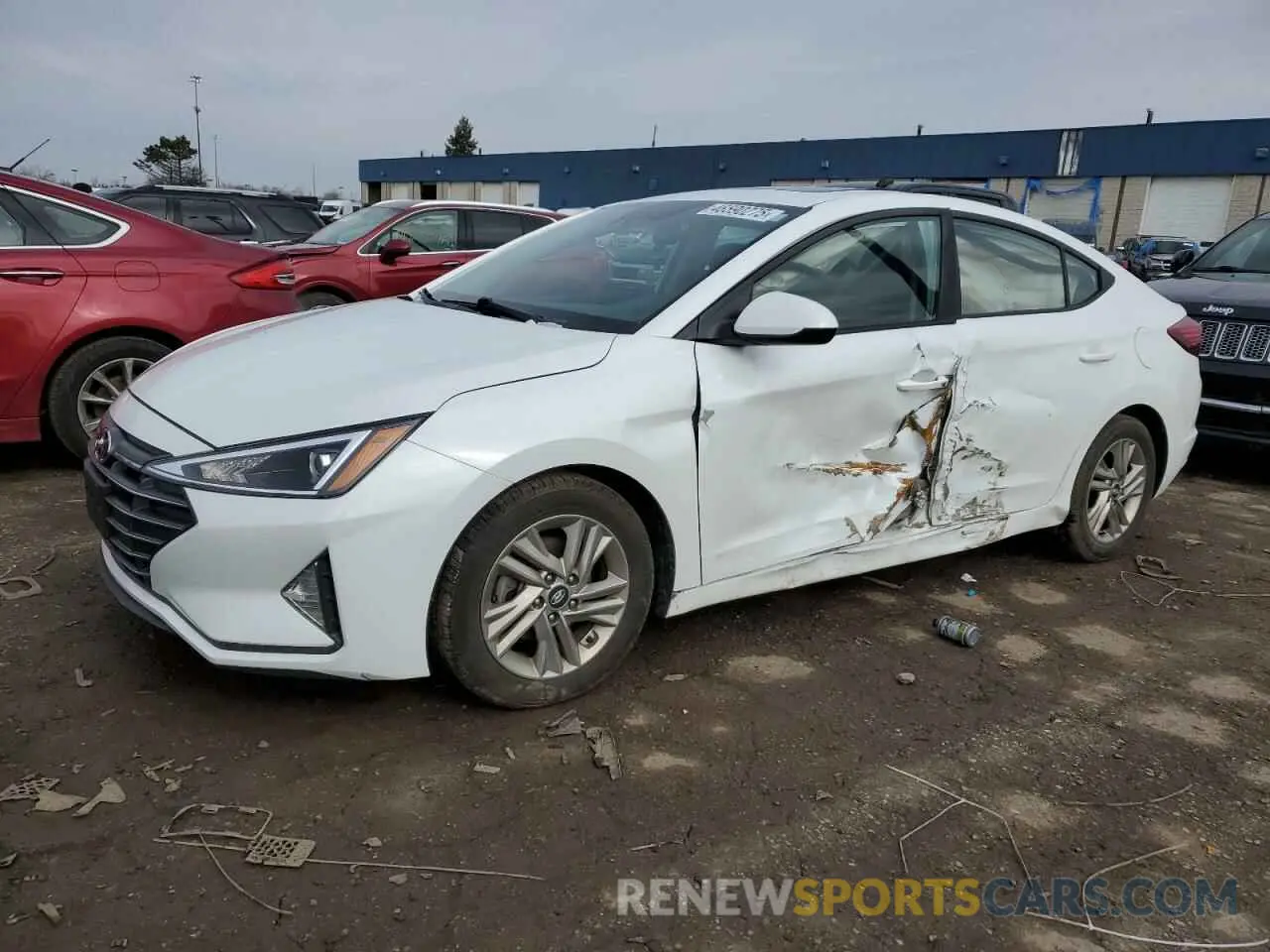 1 fotografías del automóvil dañado 5NPD84LF3LH503353 HYUNDAI ELANTRA 2020