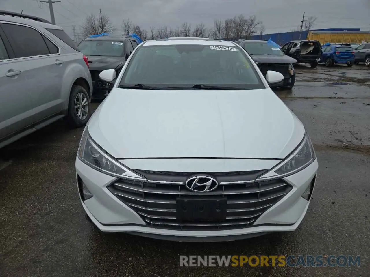 5 fotografías del automóvil dañado 5NPD84LF3LH503353 HYUNDAI ELANTRA 2020