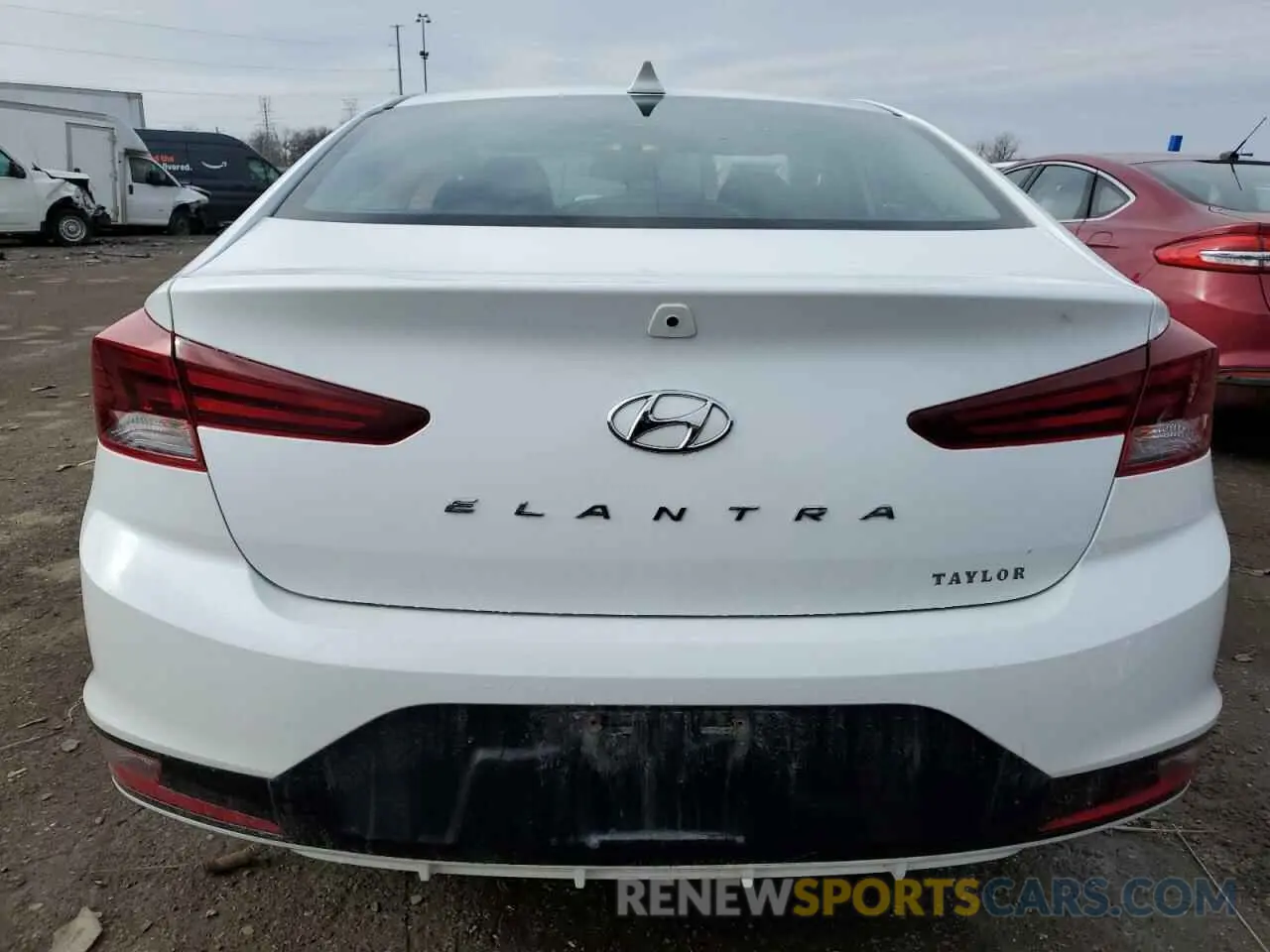 6 fotografías del automóvil dañado 5NPD84LF3LH503353 HYUNDAI ELANTRA 2020