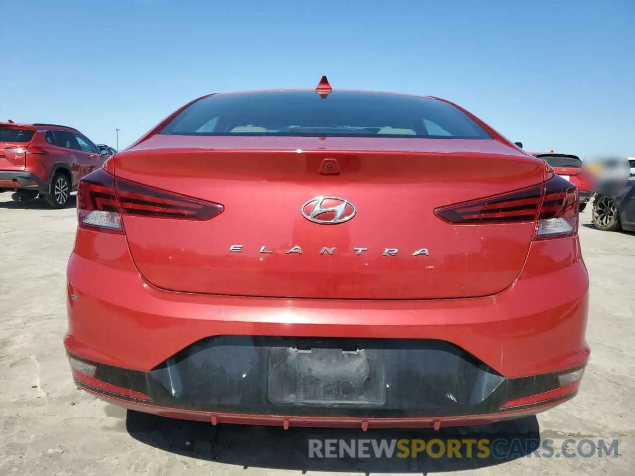 6 fotografías del automóvil dañado 5NPD84LF3LH516944 HYUNDAI ELANTRA 2020