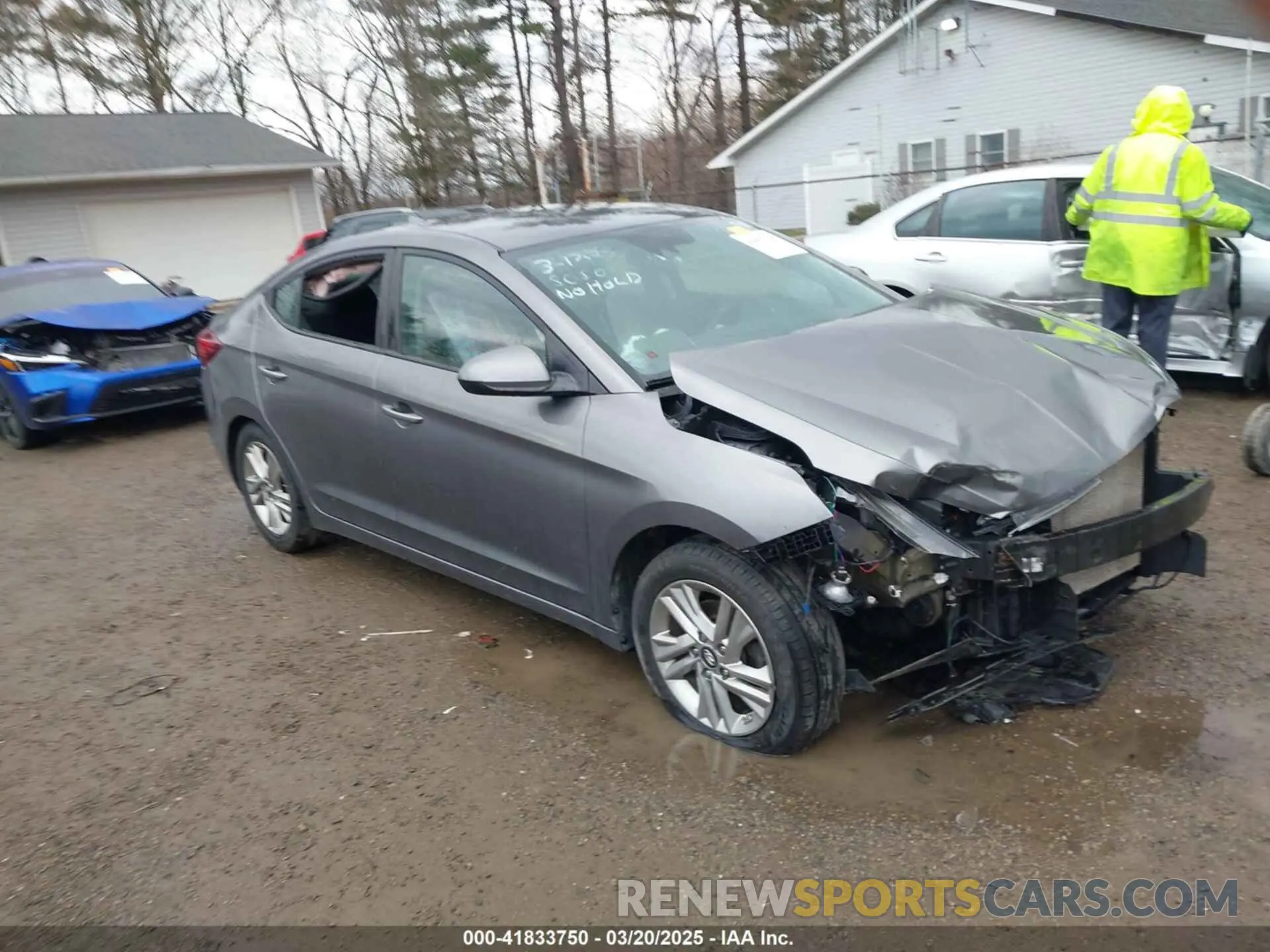 1 fotografías del automóvil dañado 5NPD84LF3LH527040 HYUNDAI ELANTRA 2020