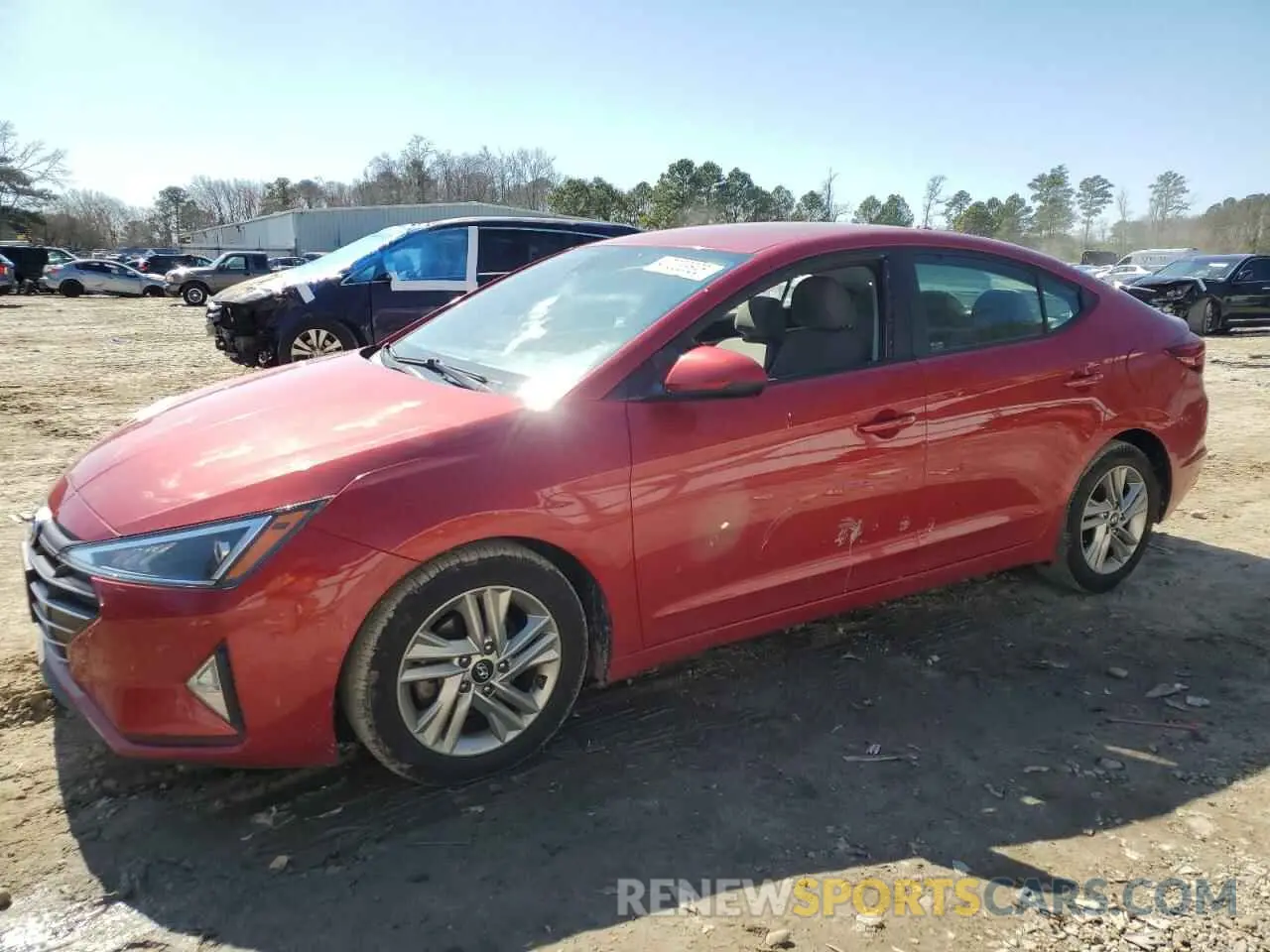 1 fotografías del automóvil dañado 5NPD84LF3LH535221 HYUNDAI ELANTRA 2020