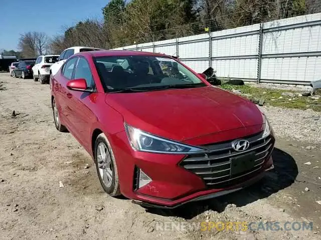 11 fotografías del automóvil dañado 5NPD84LF3LH535221 HYUNDAI ELANTRA 2020