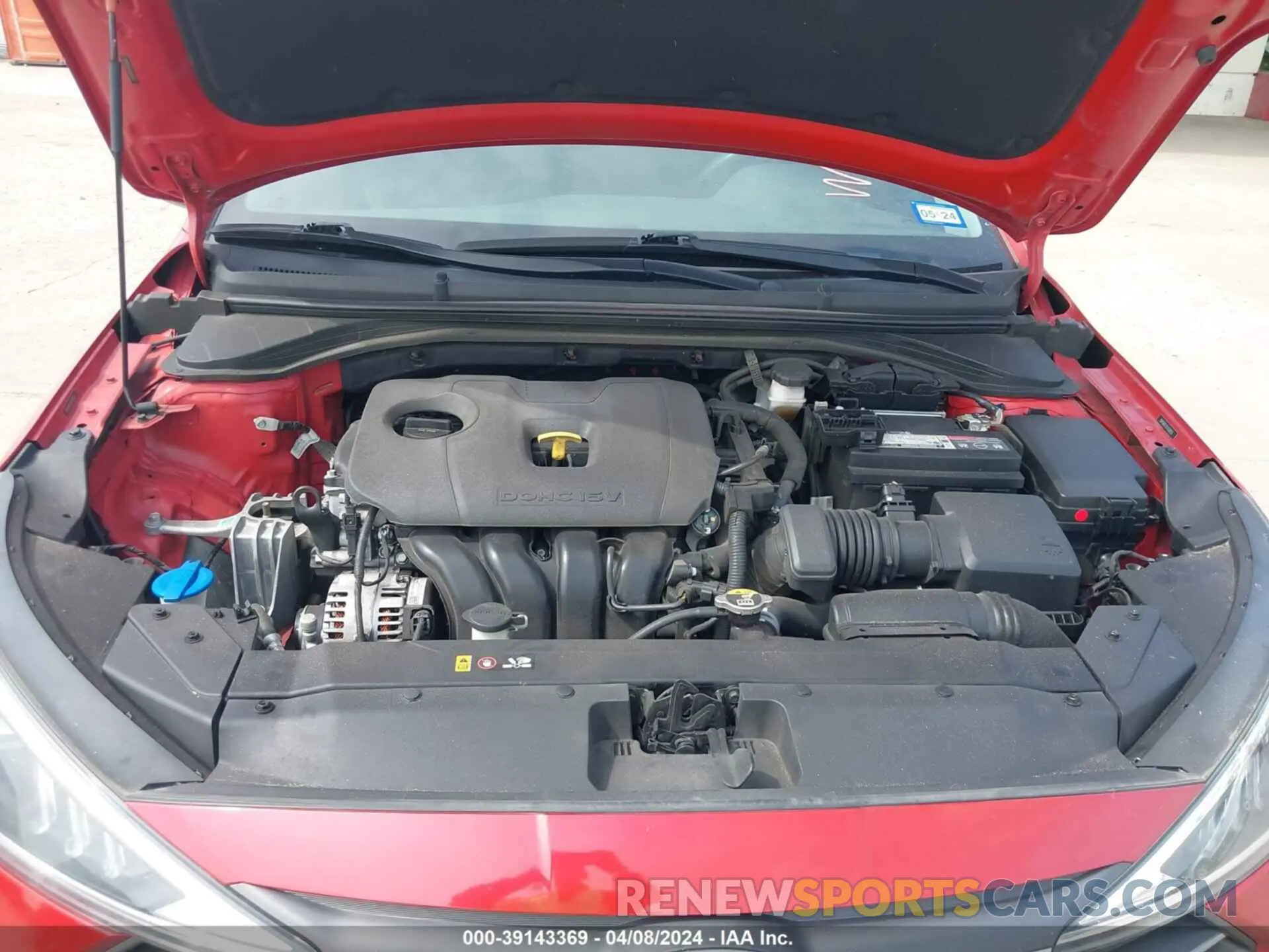 10 fotografías del automóvil dañado 5NPD84LF3LH538376 HYUNDAI ELANTRA 2020