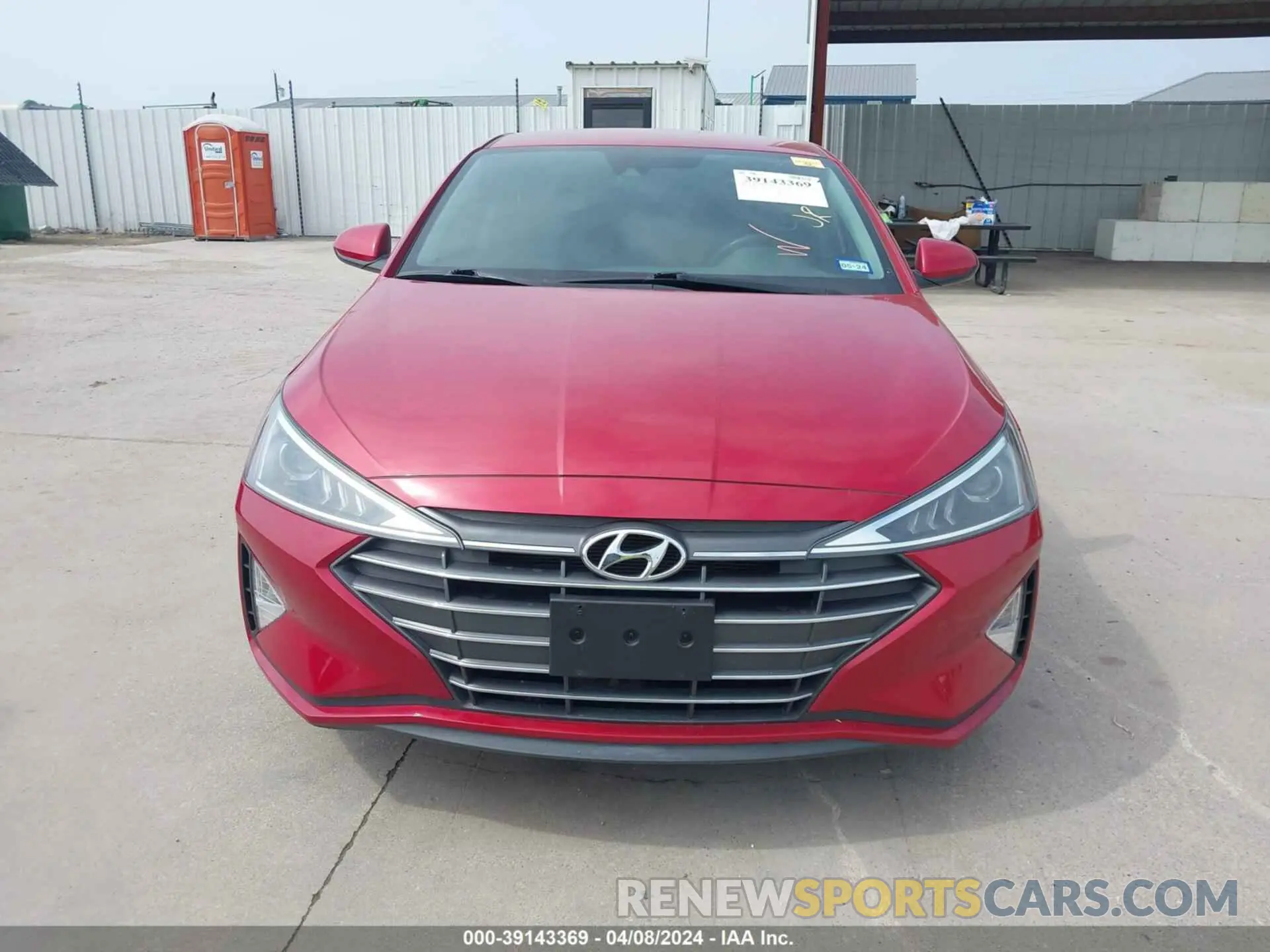 11 fotografías del automóvil dañado 5NPD84LF3LH538376 HYUNDAI ELANTRA 2020