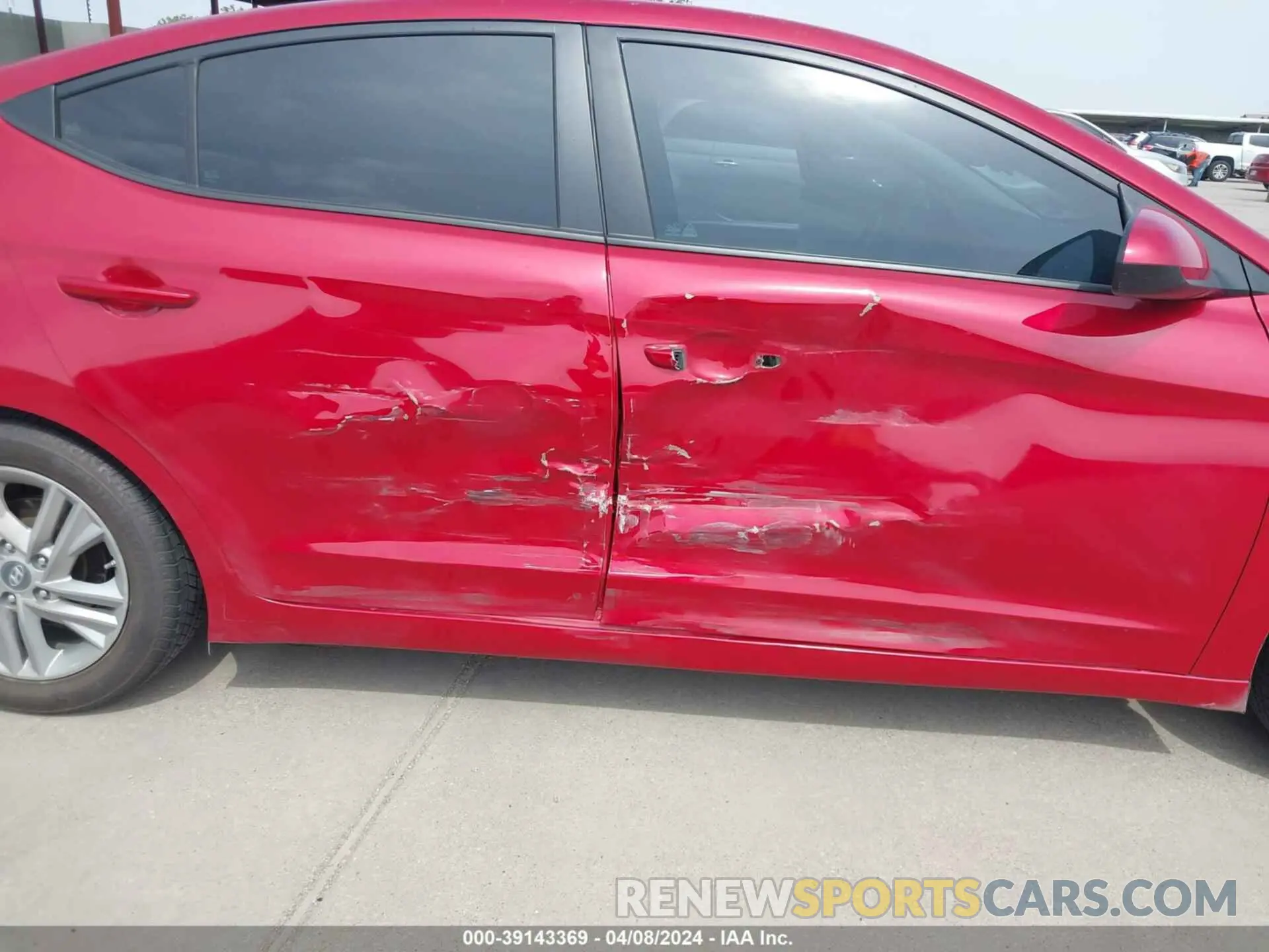 6 fotografías del automóvil dañado 5NPD84LF3LH538376 HYUNDAI ELANTRA 2020