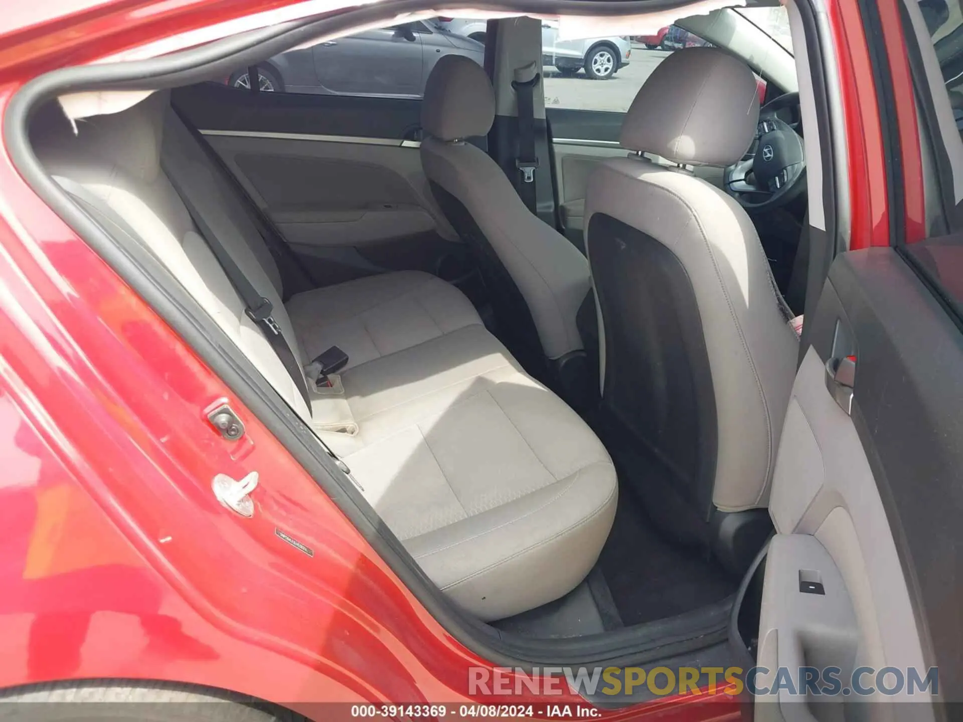 8 fotografías del automóvil dañado 5NPD84LF3LH538376 HYUNDAI ELANTRA 2020