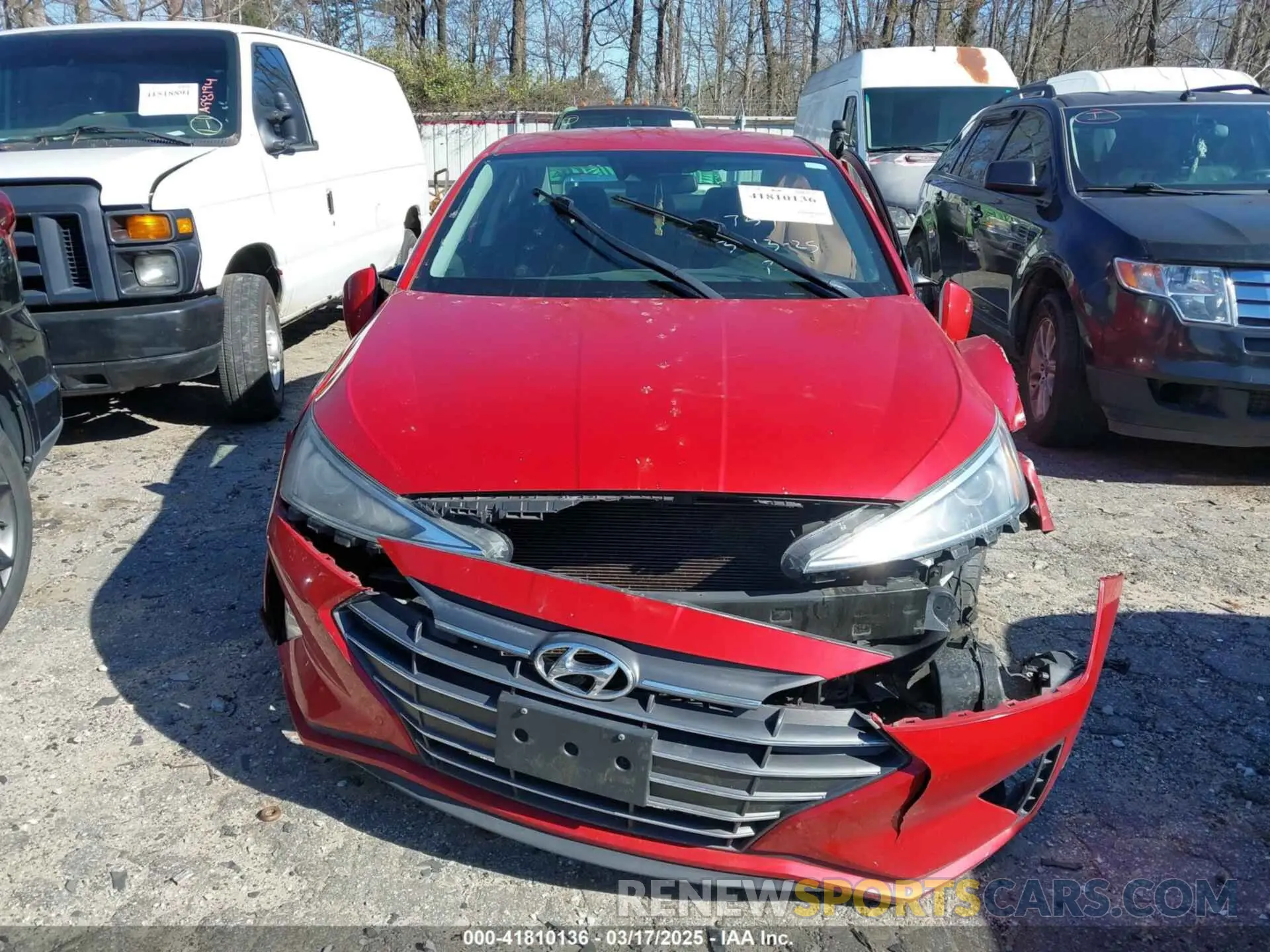 11 fotografías del automóvil dañado 5NPD84LF3LH538619 HYUNDAI ELANTRA 2020