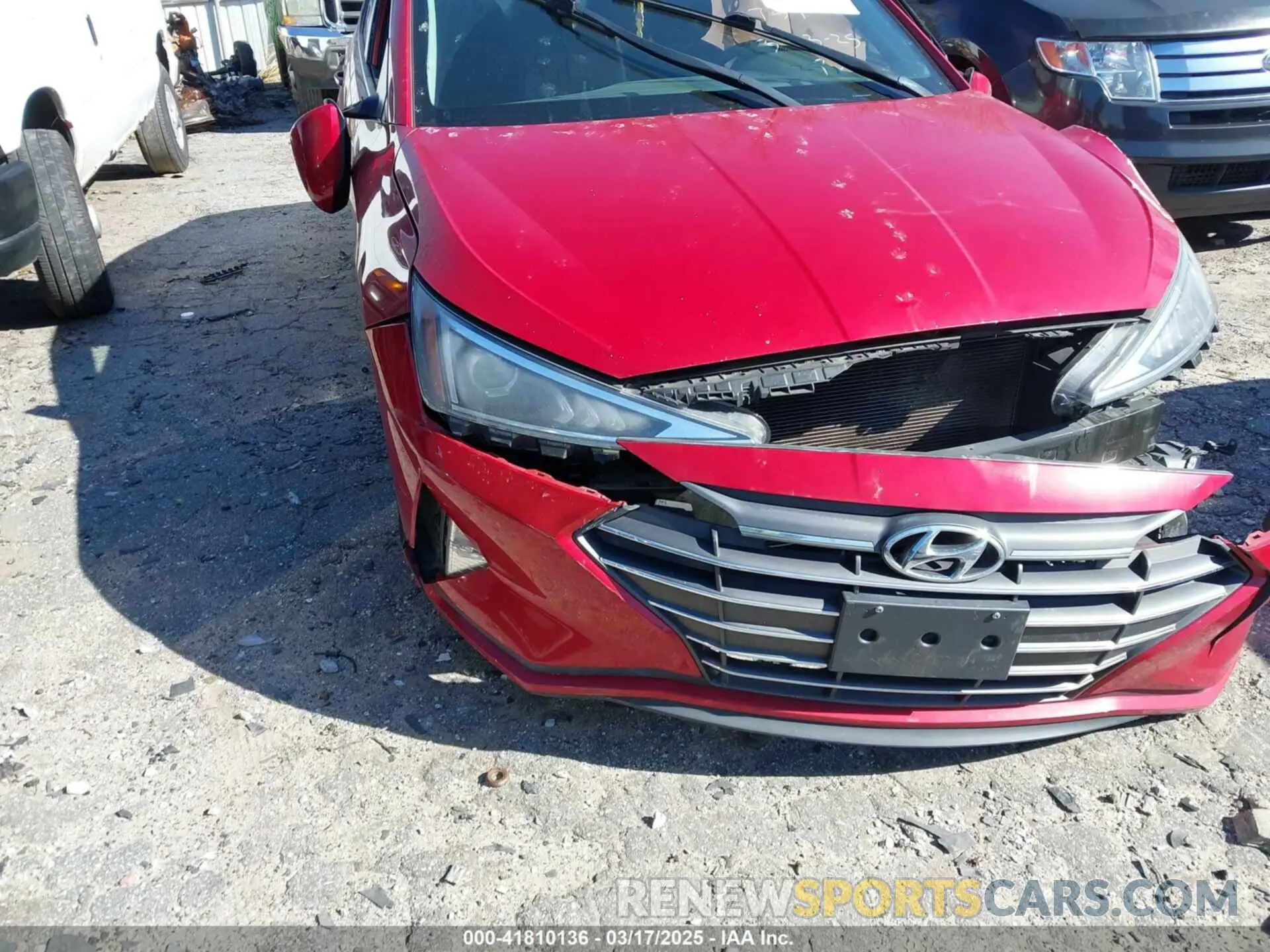 16 fotografías del automóvil dañado 5NPD84LF3LH538619 HYUNDAI ELANTRA 2020