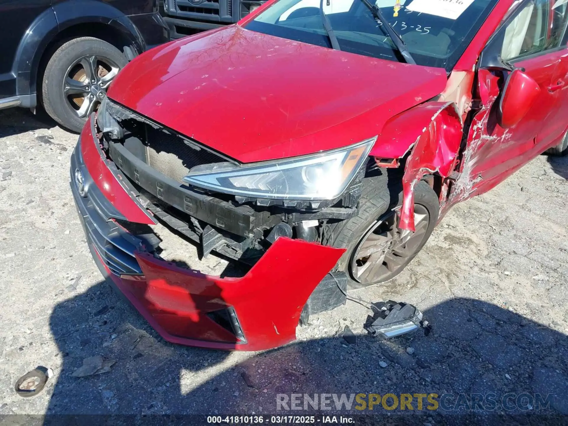 6 fotografías del automóvil dañado 5NPD84LF3LH538619 HYUNDAI ELANTRA 2020