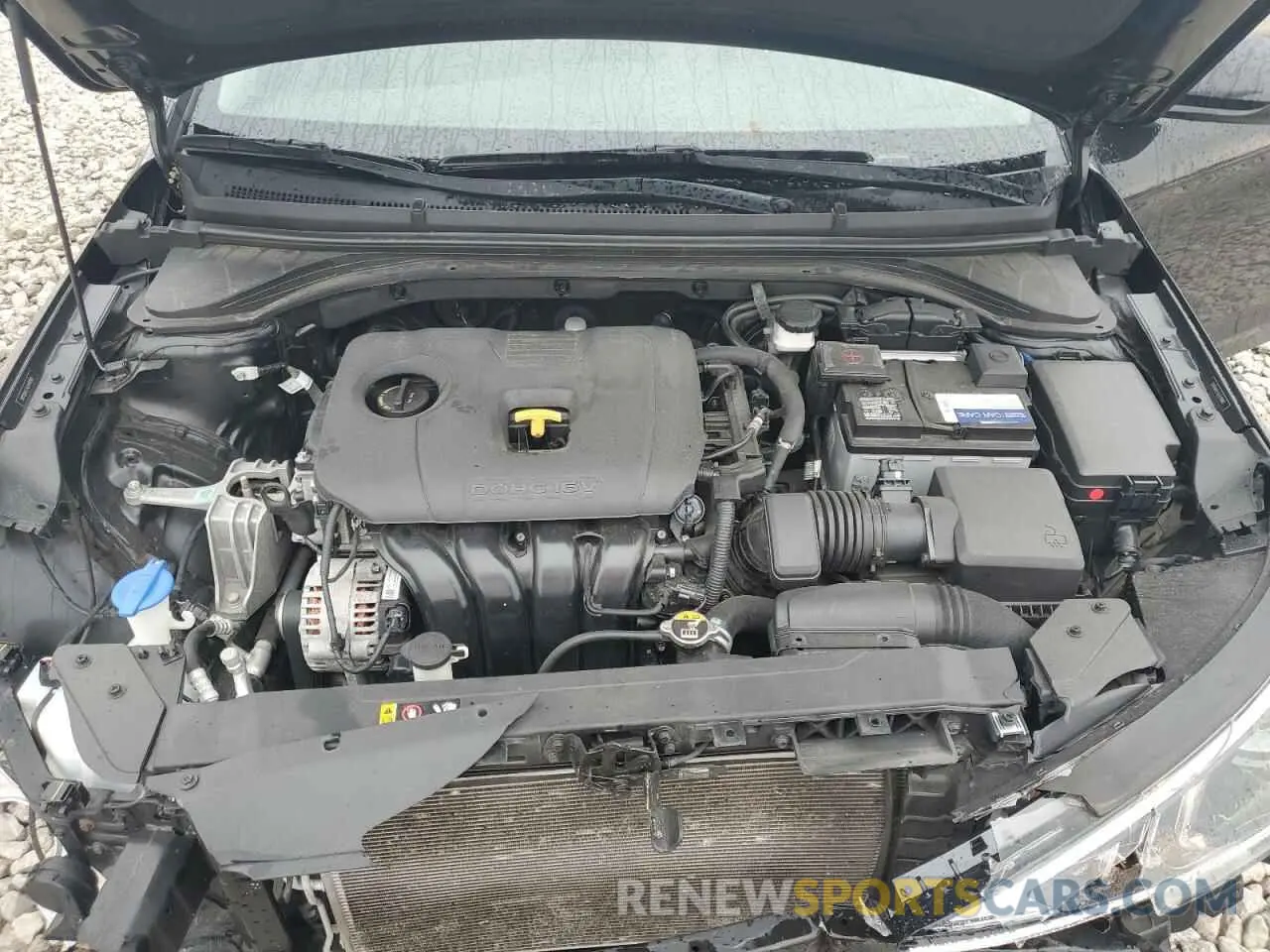 13 fotografías del automóvil dañado 5NPD84LF3LH549880 HYUNDAI ELANTRA 2020