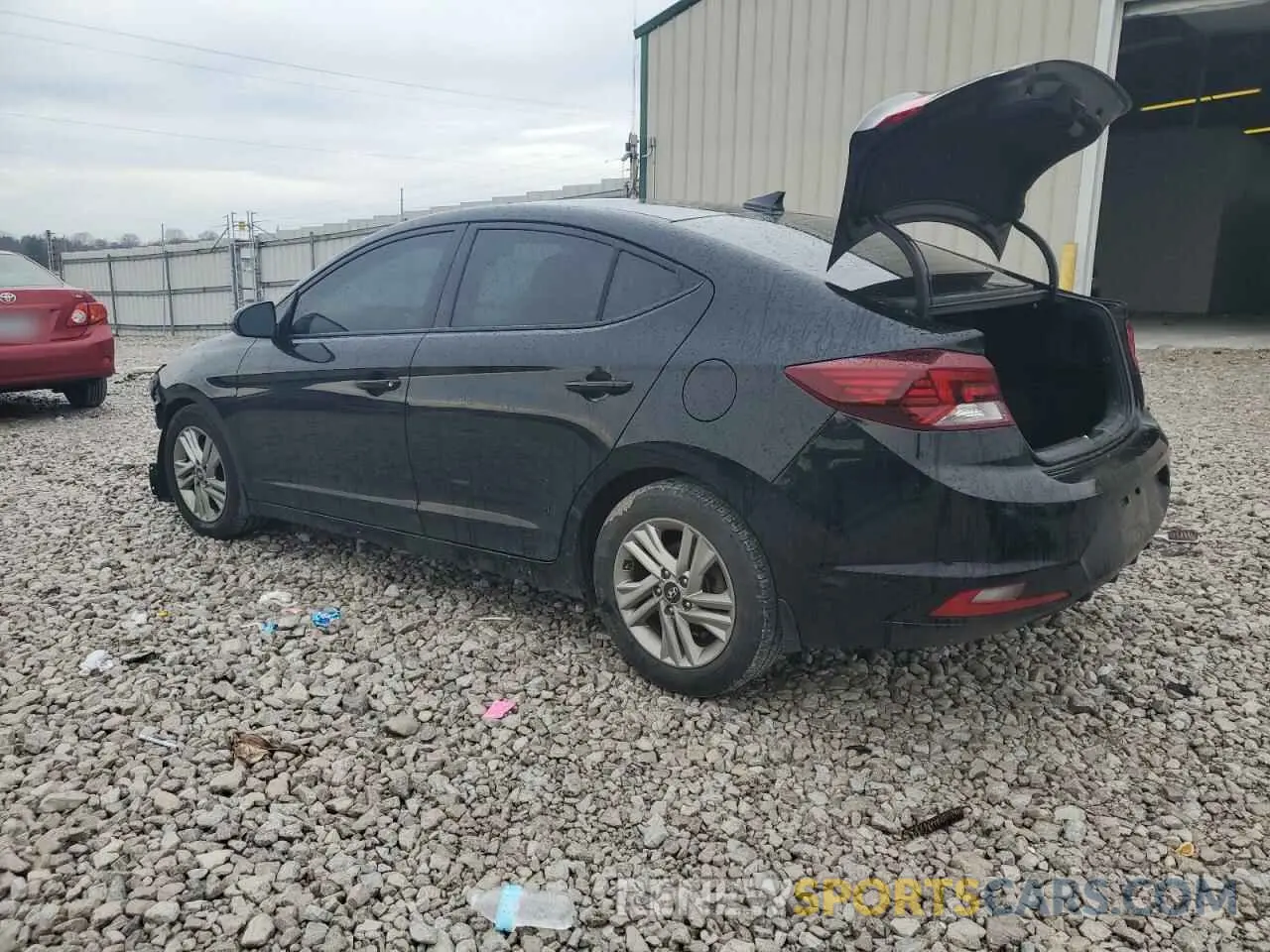 2 fotografías del automóvil dañado 5NPD84LF3LH549880 HYUNDAI ELANTRA 2020