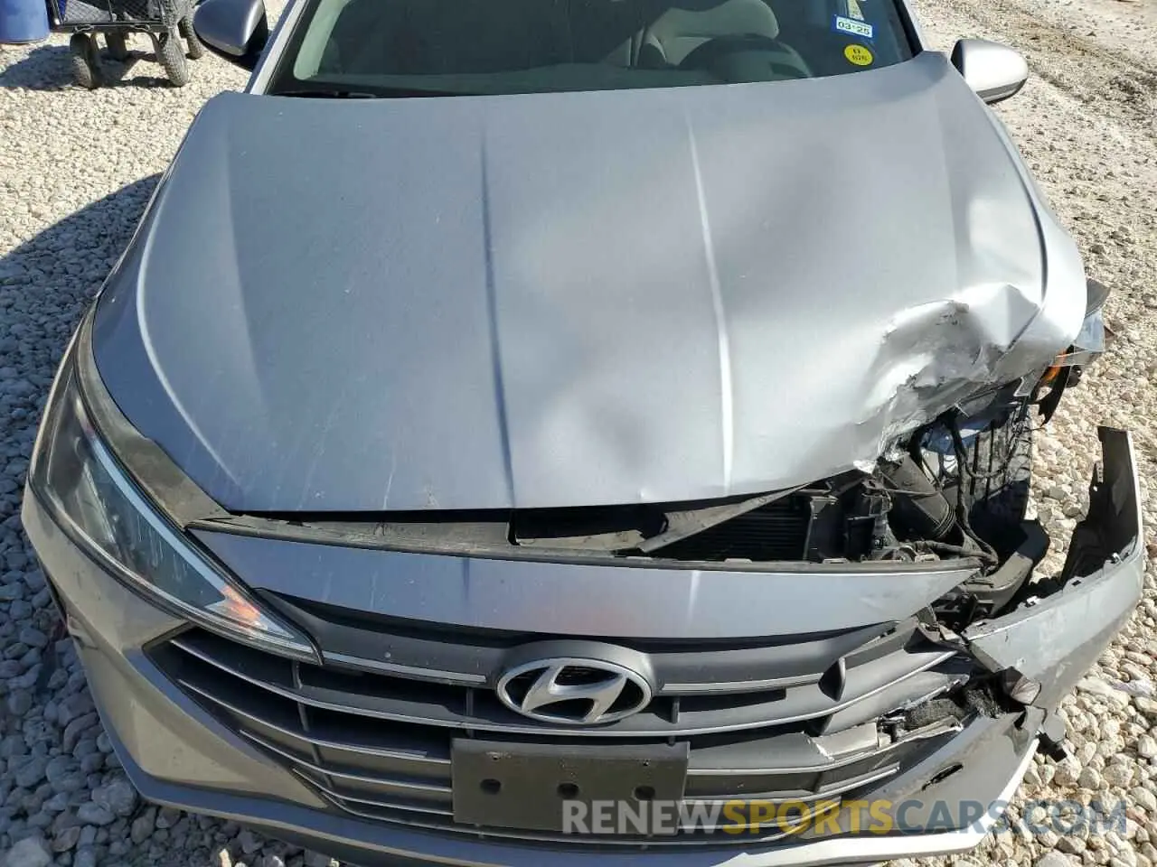 11 fotografías del automóvil dañado 5NPD84LF3LH551791 HYUNDAI ELANTRA 2020