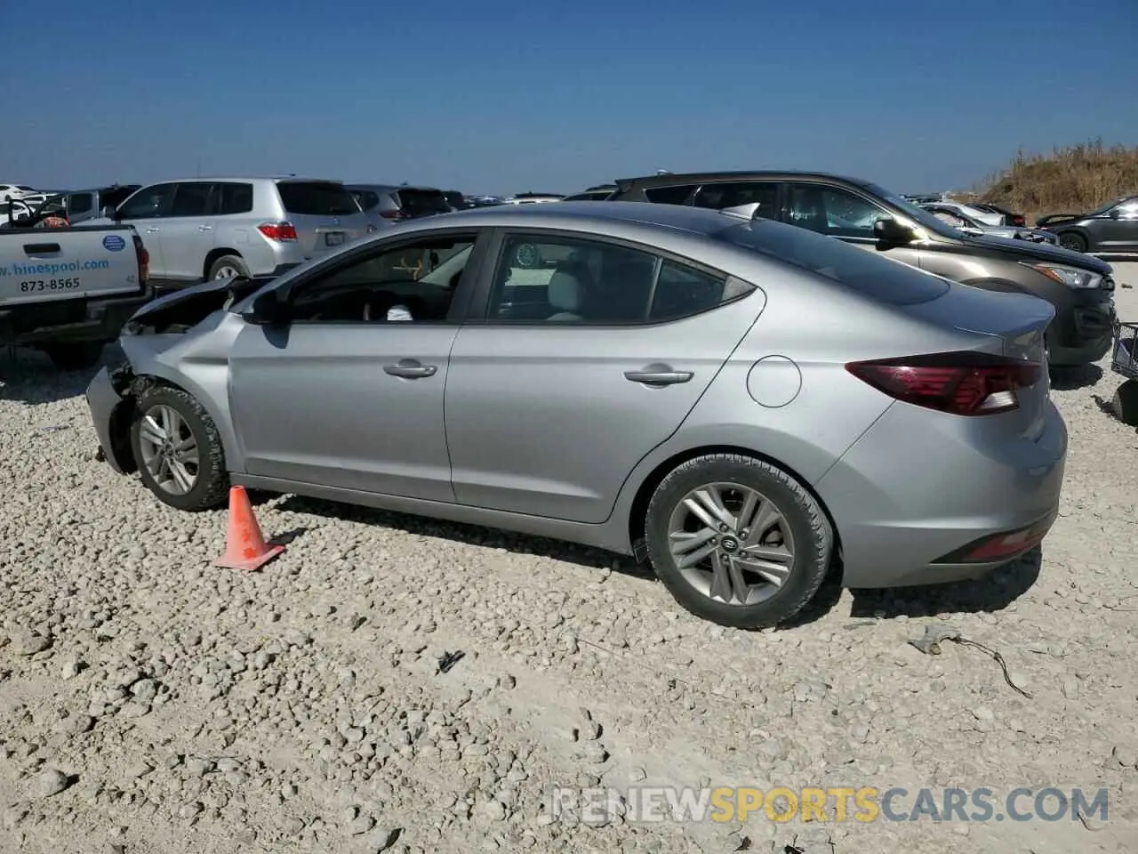 2 fotografías del automóvil dañado 5NPD84LF3LH551791 HYUNDAI ELANTRA 2020