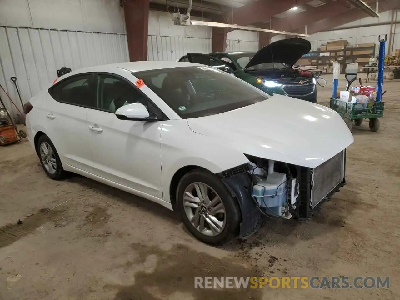 4 fotografías del automóvil dañado 5NPD84LF3LH568963 HYUNDAI ELANTRA 2020