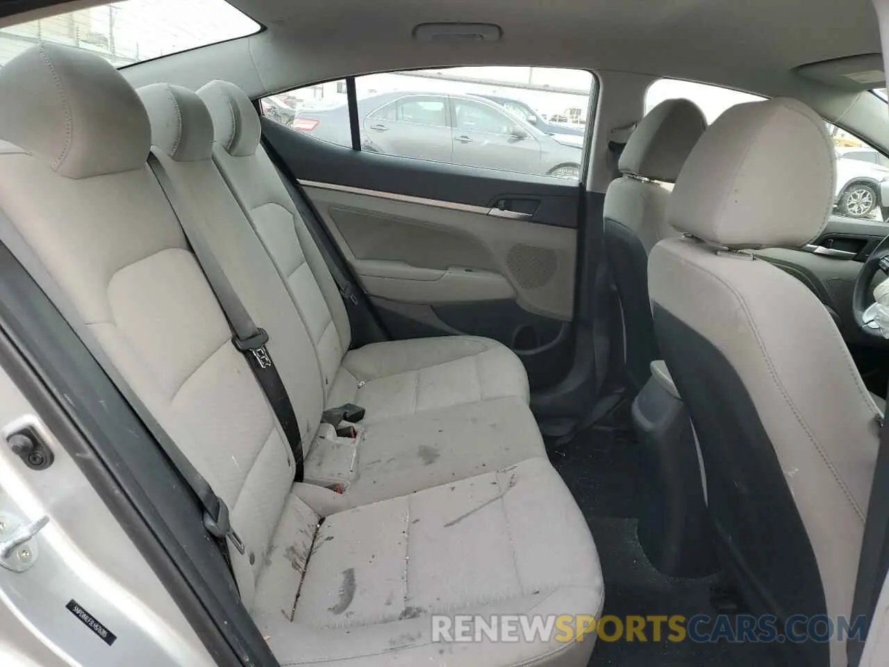 10 fotografías del automóvil dañado 5NPD84LF3LH576285 HYUNDAI ELANTRA 2020