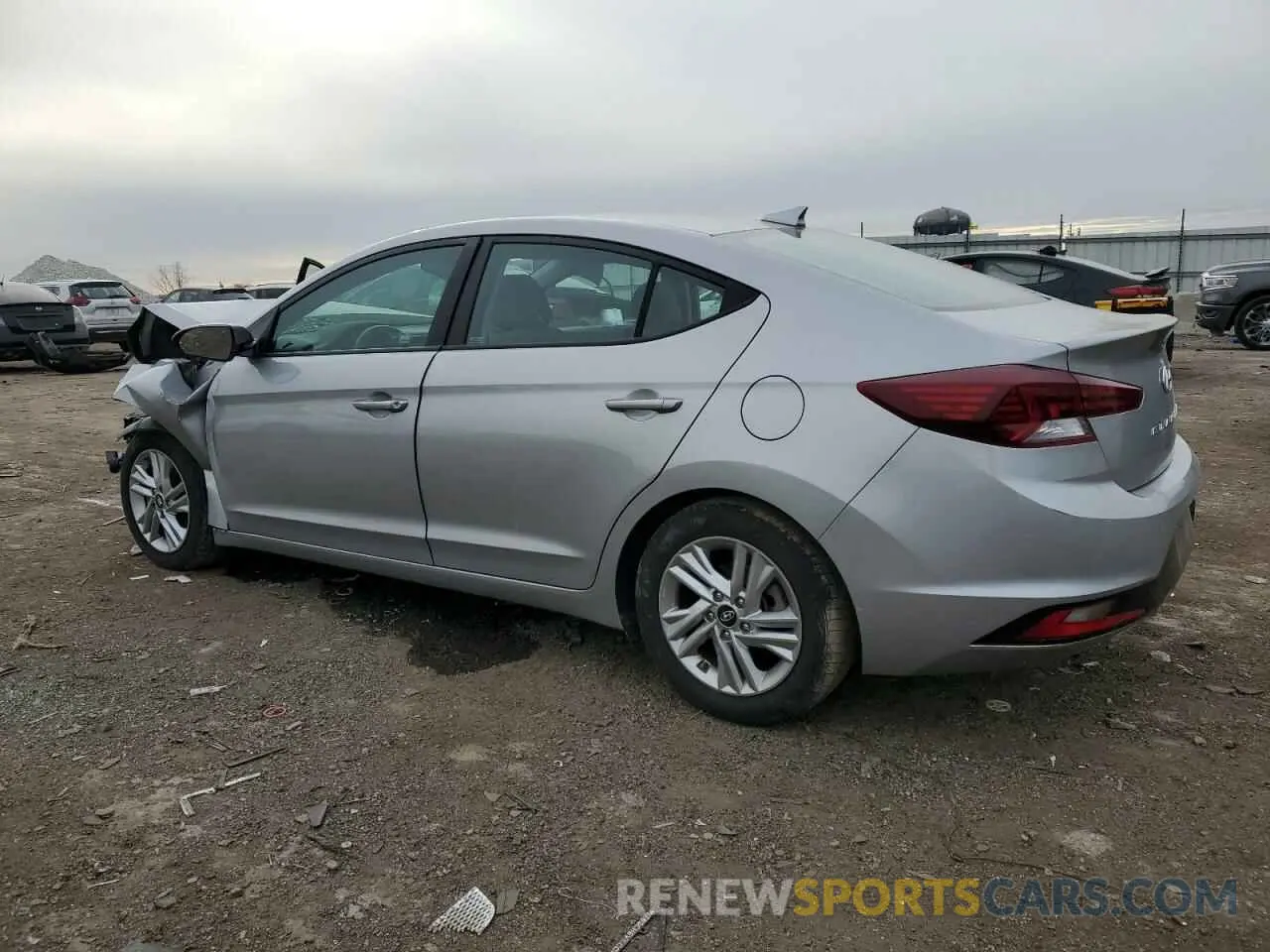2 fotografías del automóvil dañado 5NPD84LF3LH576285 HYUNDAI ELANTRA 2020