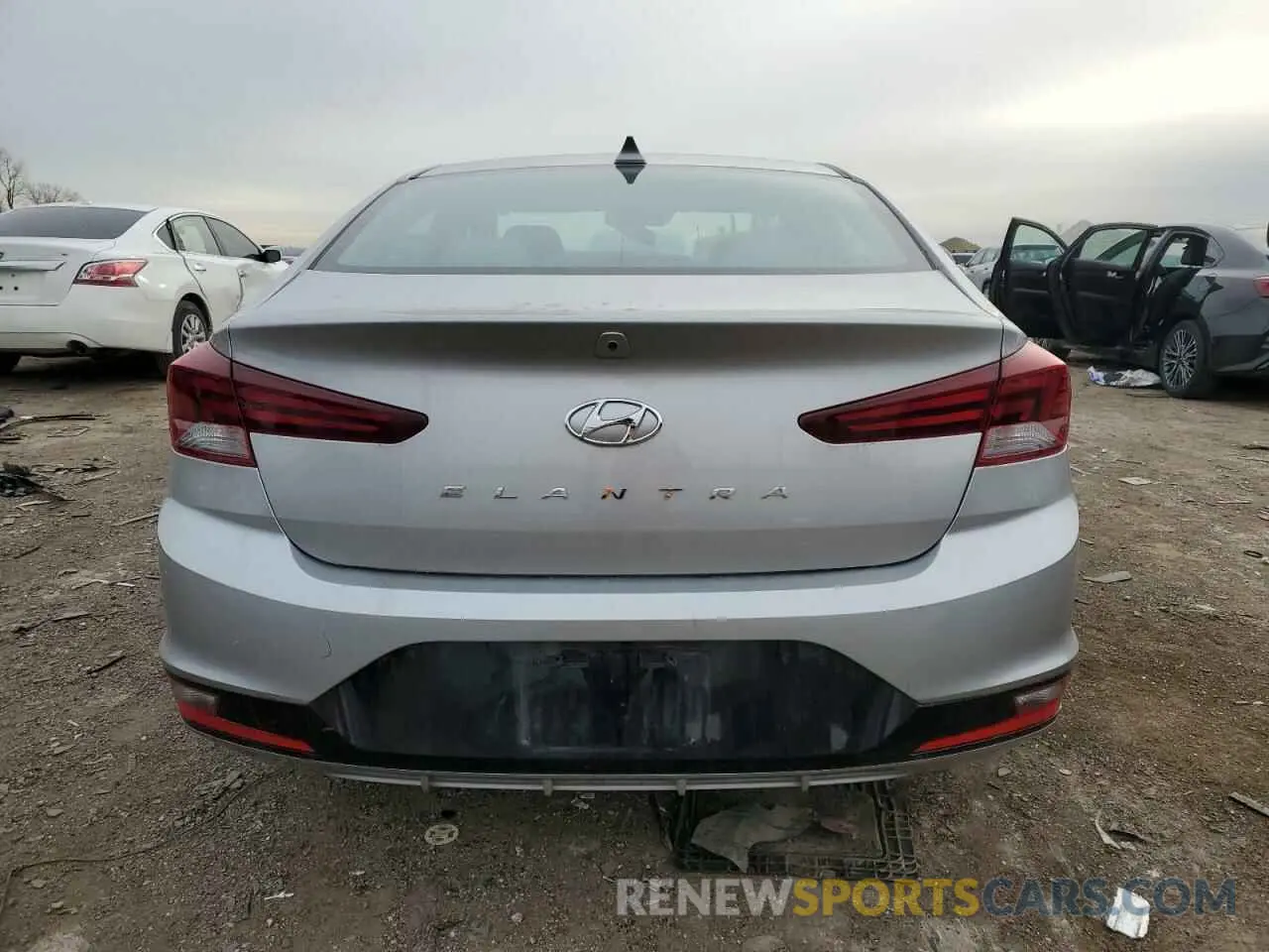 6 fotografías del automóvil dañado 5NPD84LF3LH576285 HYUNDAI ELANTRA 2020