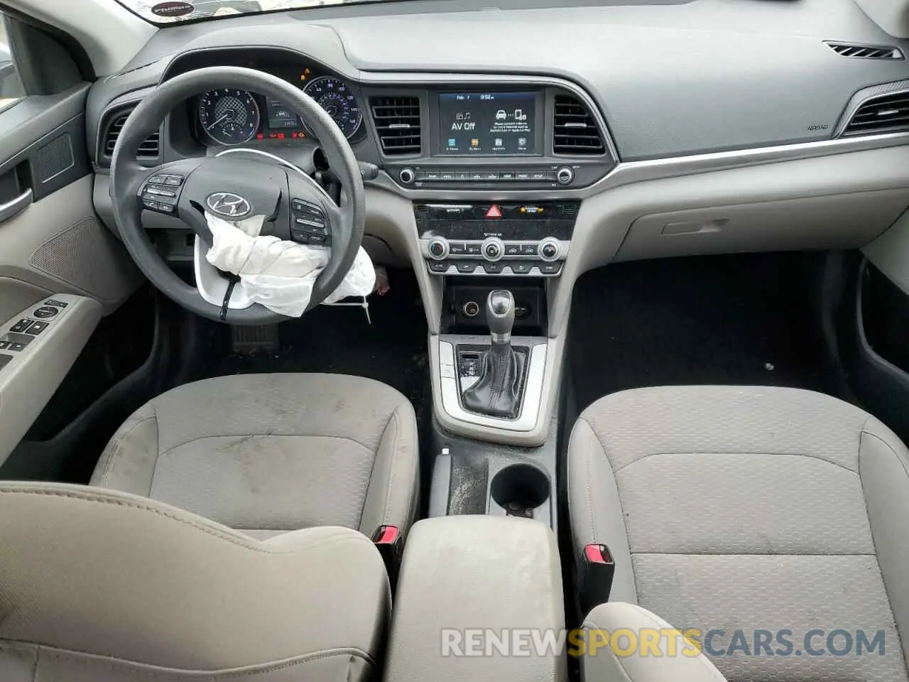 8 fotografías del automóvil dañado 5NPD84LF3LH576285 HYUNDAI ELANTRA 2020