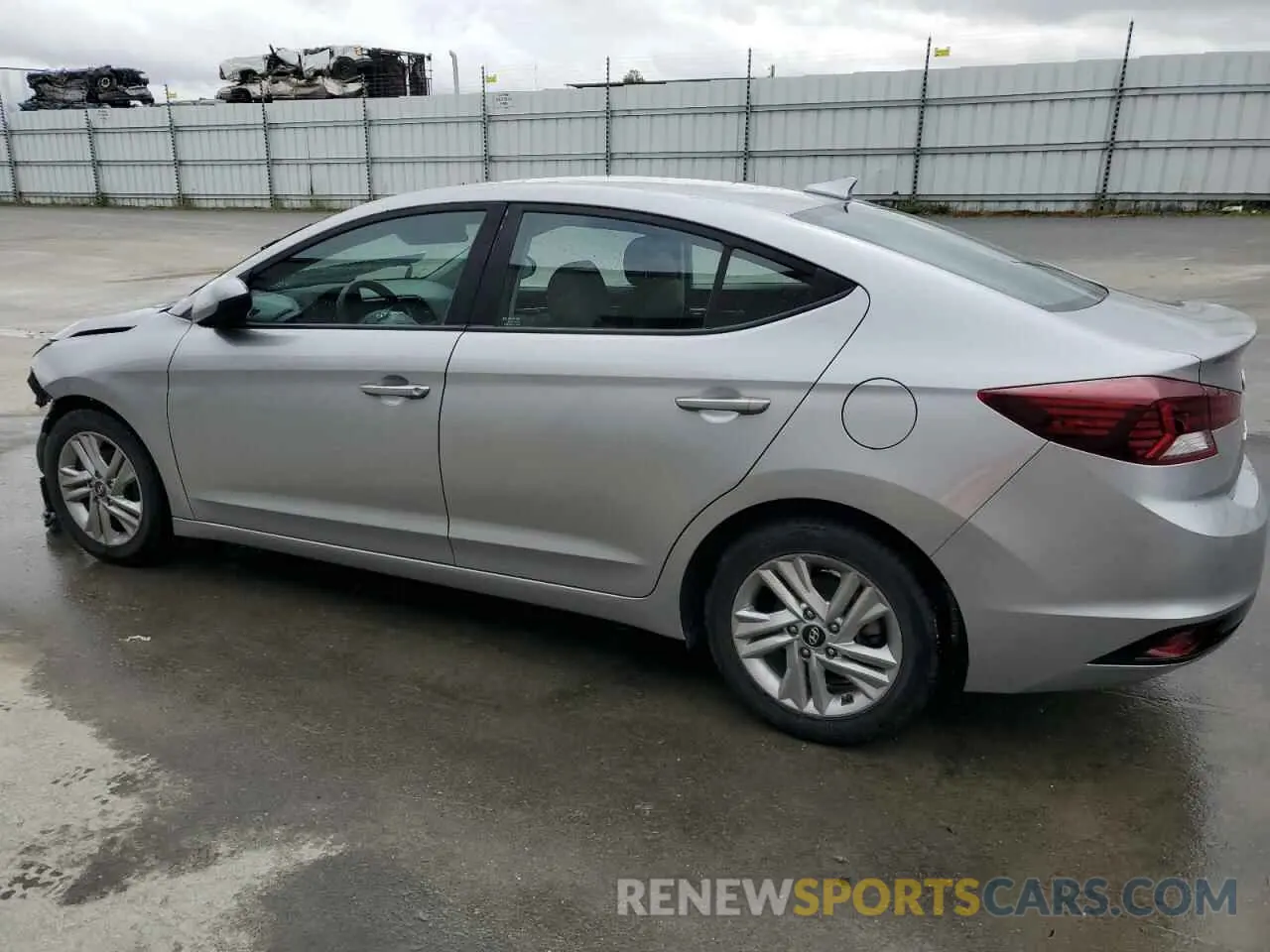 2 fotografías del automóvil dañado 5NPD84LF3LH578246 HYUNDAI ELANTRA 2020