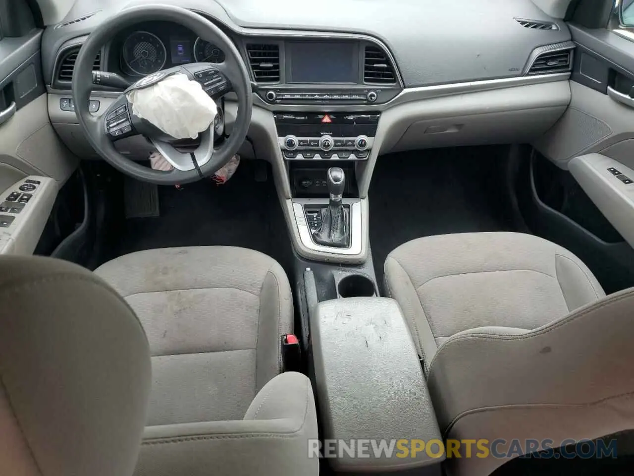 8 fotografías del automóvil dañado 5NPD84LF3LH578246 HYUNDAI ELANTRA 2020