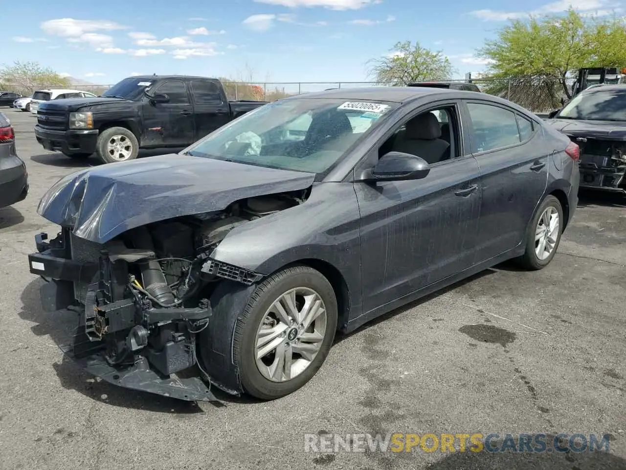 1 fotografías del automóvil dañado 5NPD84LF3LH579297 HYUNDAI ELANTRA 2020
