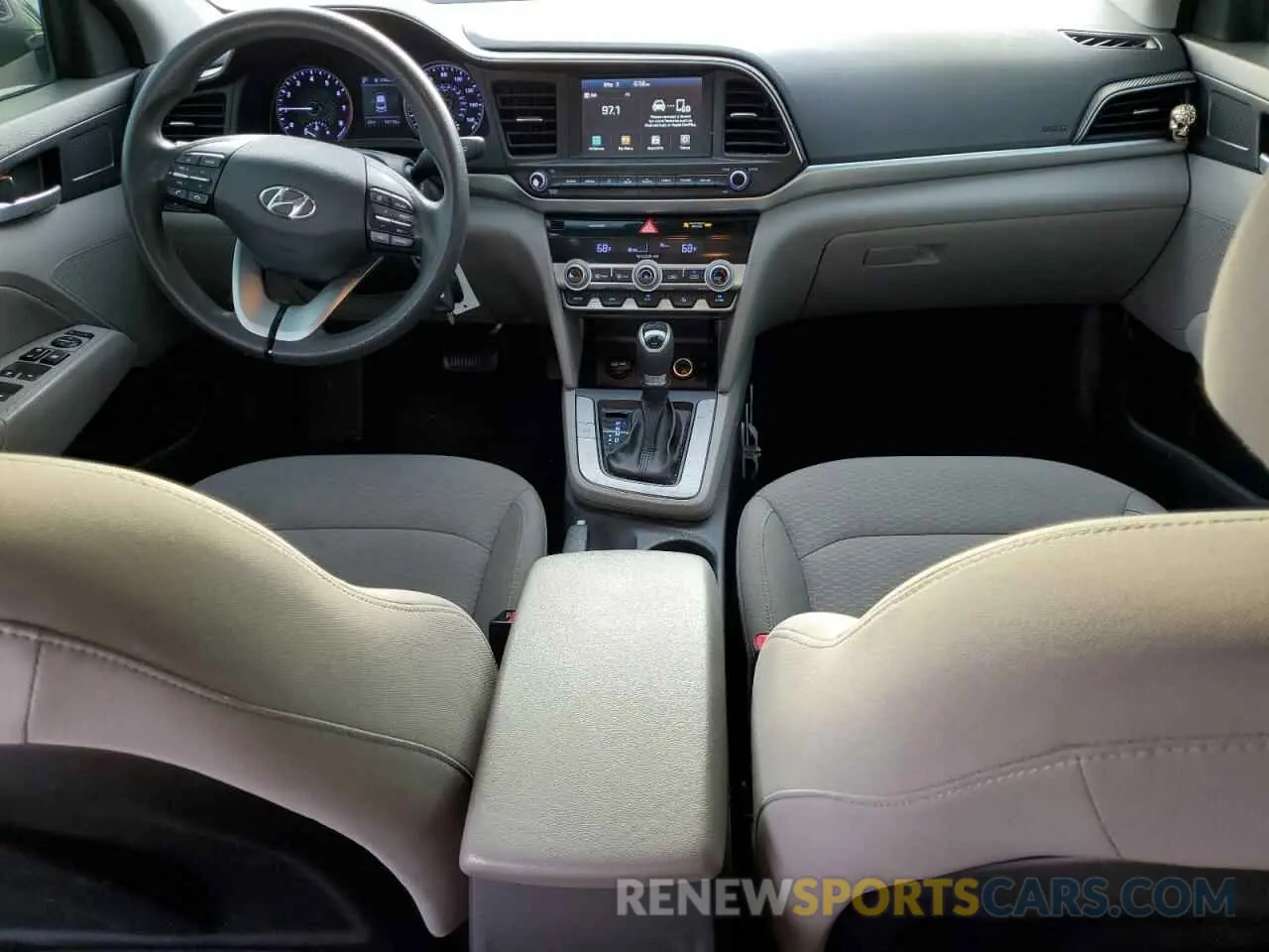 8 fotografías del automóvil dañado 5NPD84LF3LH583205 HYUNDAI ELANTRA 2020