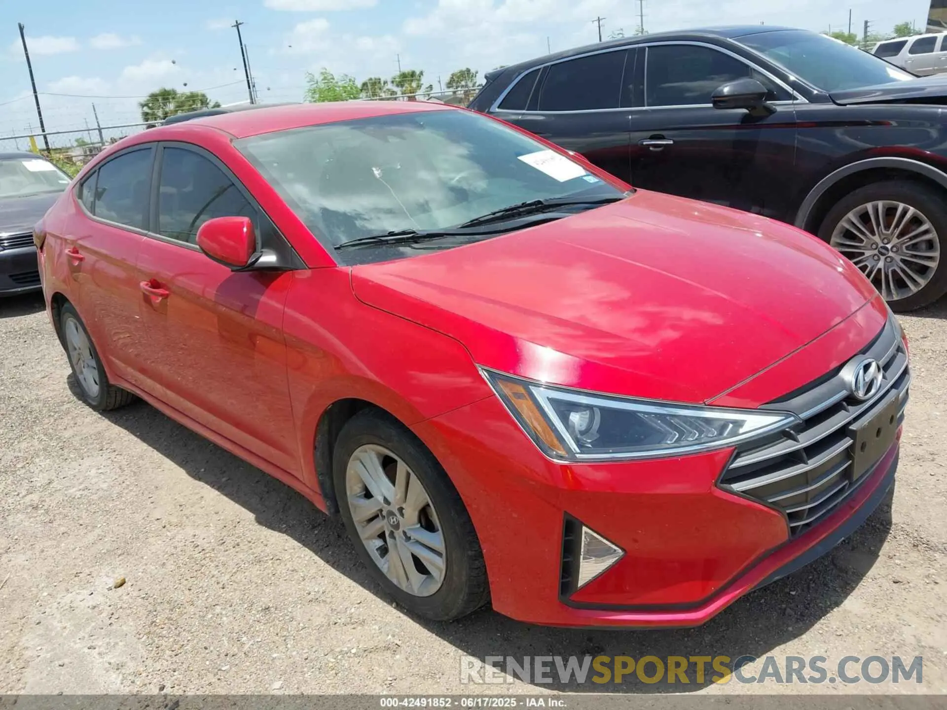 14 fotografías del automóvil dañado 5NPD84LF3LH587805 HYUNDAI ELANTRA 2020