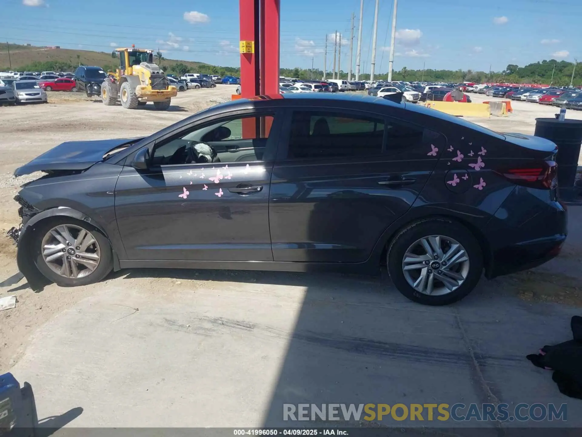 15 fotografías del automóvil dañado 5NPD84LF3LH595242 HYUNDAI ELANTRA 2020