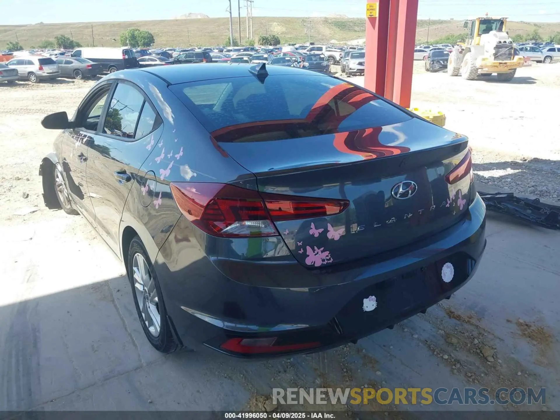 3 fotografías del automóvil dañado 5NPD84LF3LH595242 HYUNDAI ELANTRA 2020