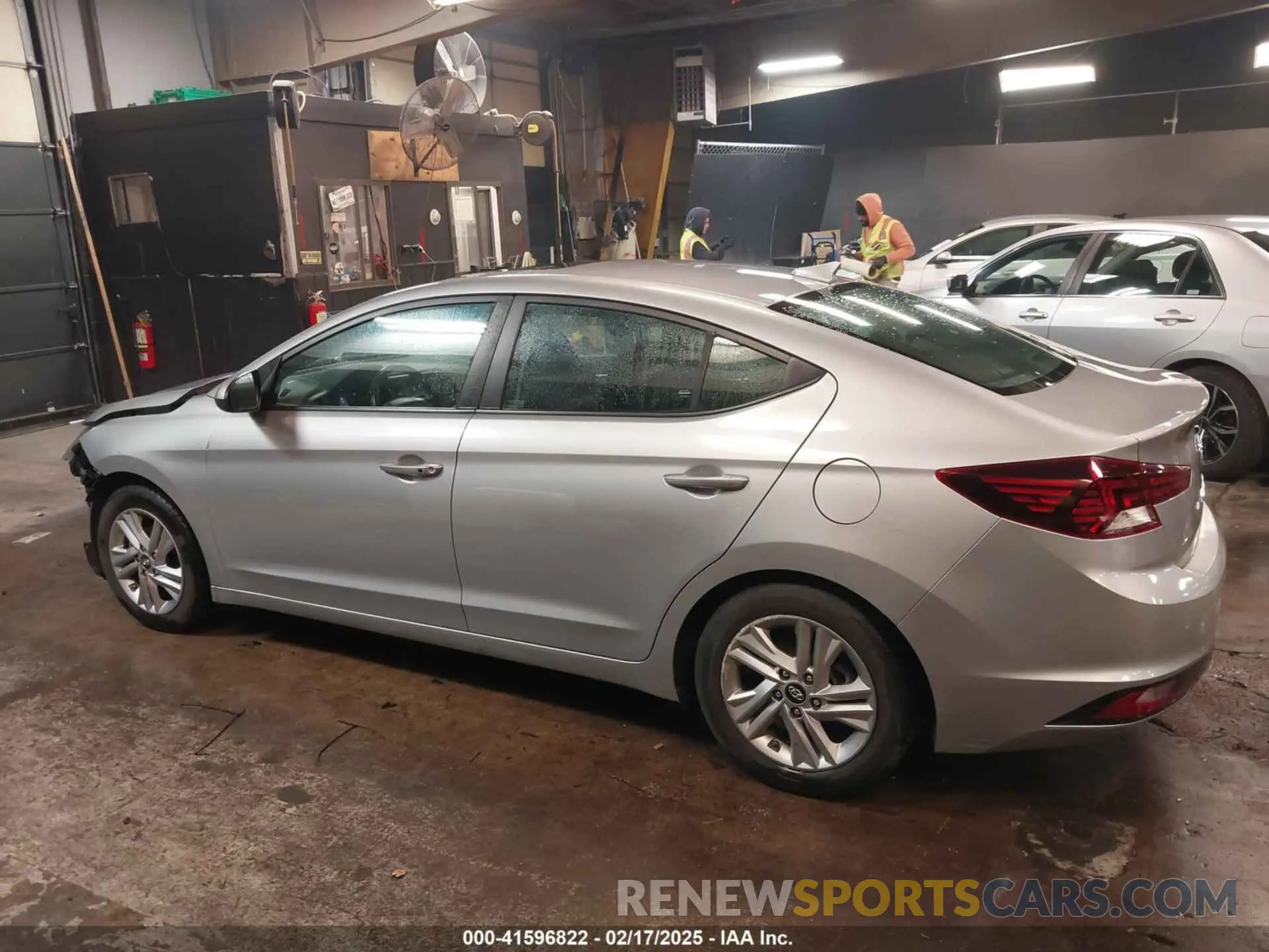 14 fotografías del automóvil dañado 5NPD84LF3LH600987 HYUNDAI ELANTRA 2020