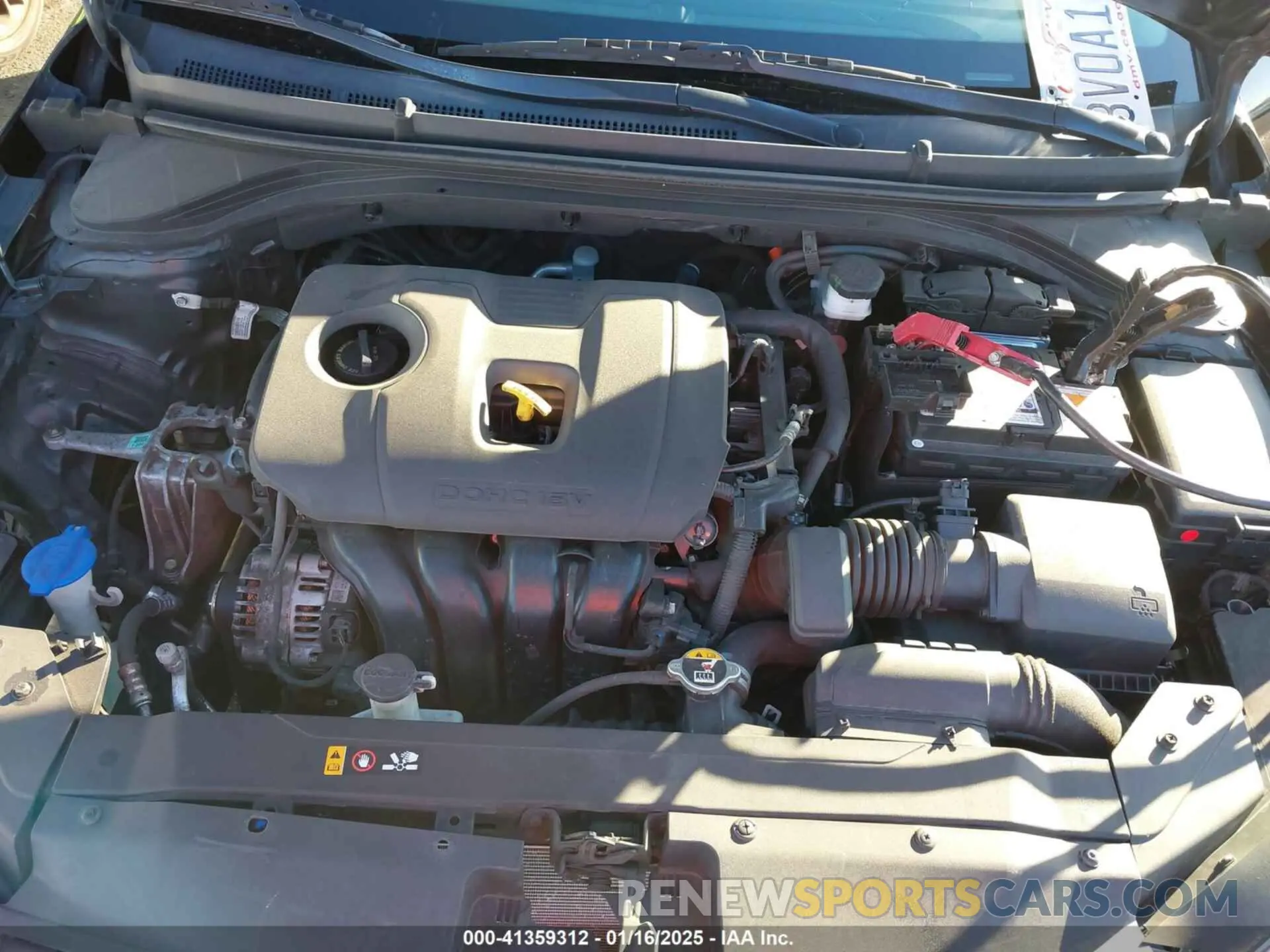 10 fotografías del automóvil dañado 5NPD84LF3LH606286 HYUNDAI ELANTRA 2020