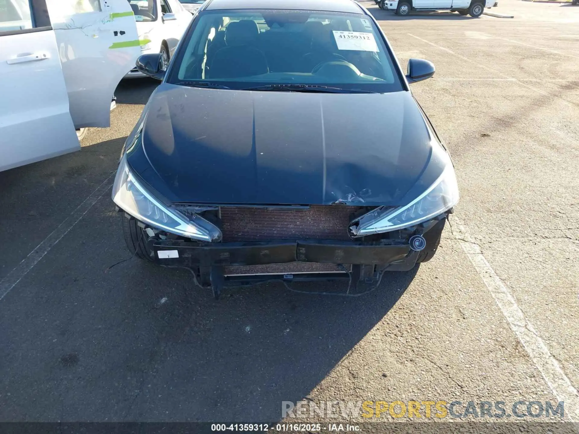 11 fotografías del automóvil dañado 5NPD84LF3LH606286 HYUNDAI ELANTRA 2020