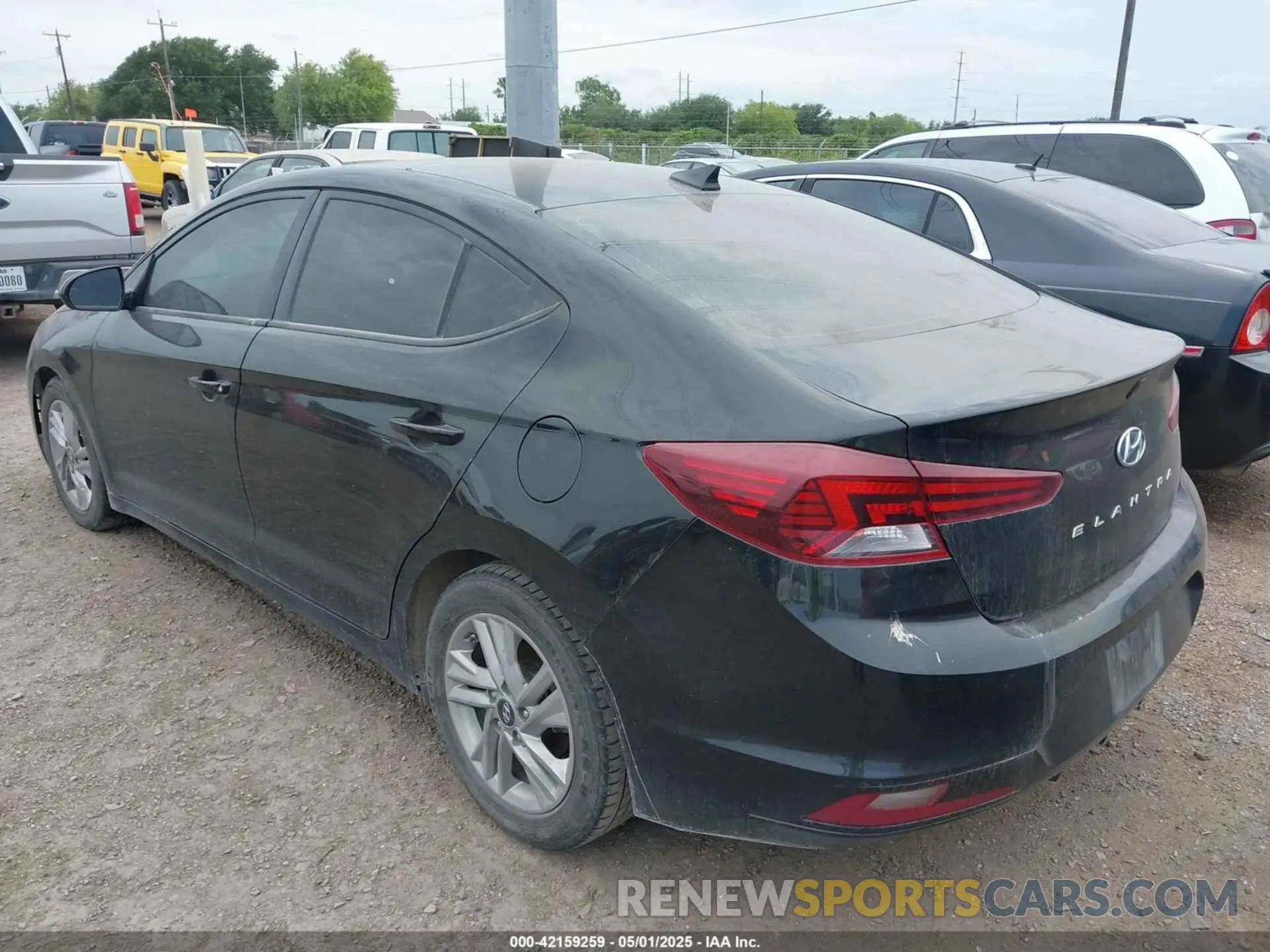 3 fotografías del automóvil dañado 5NPD84LF3LH606921 HYUNDAI ELANTRA 2020